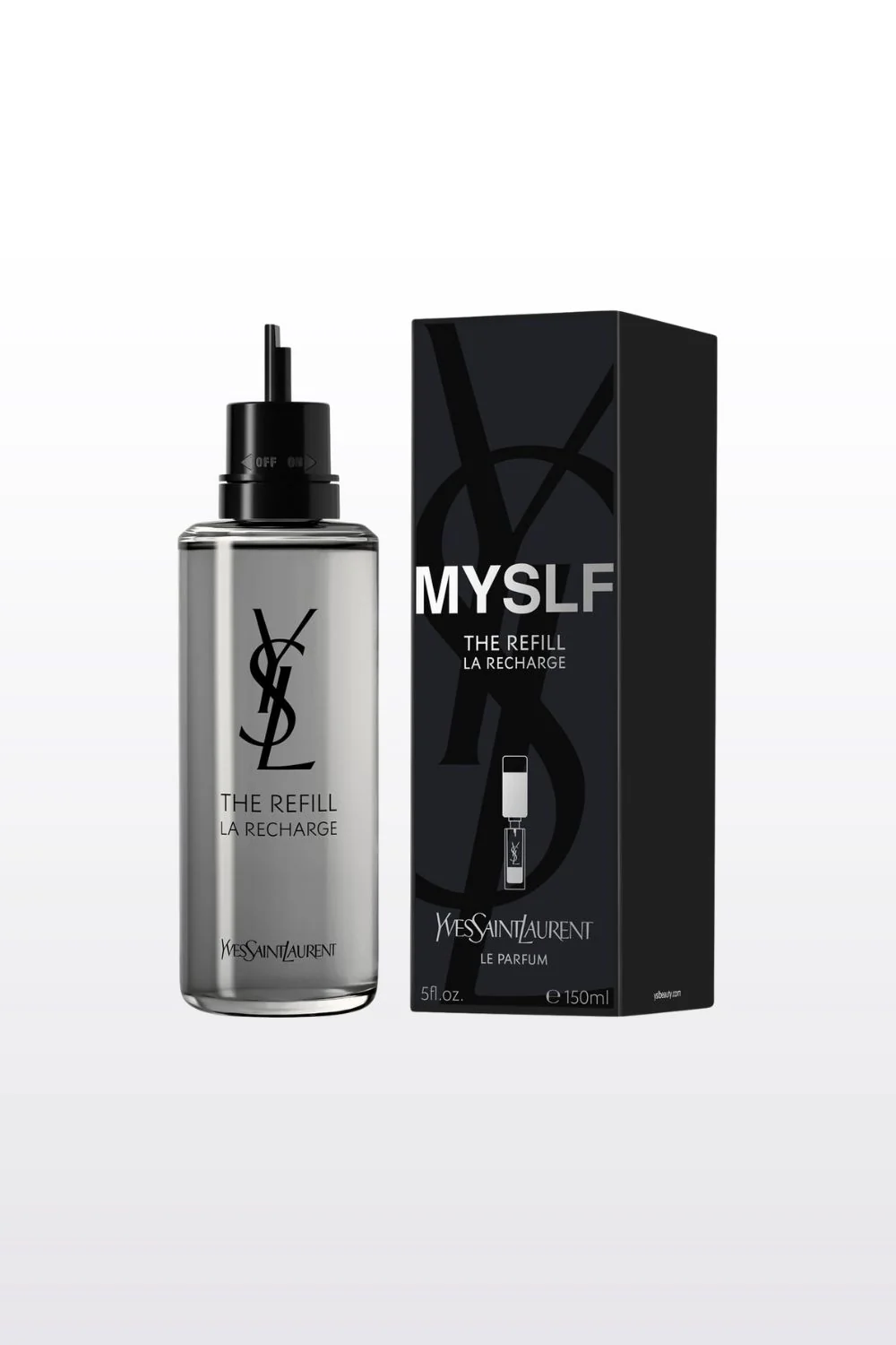 מילוי בושם לגבר 150 מ"ל MYSLF LE PARFUM | איב סאן לורן - Image 5
