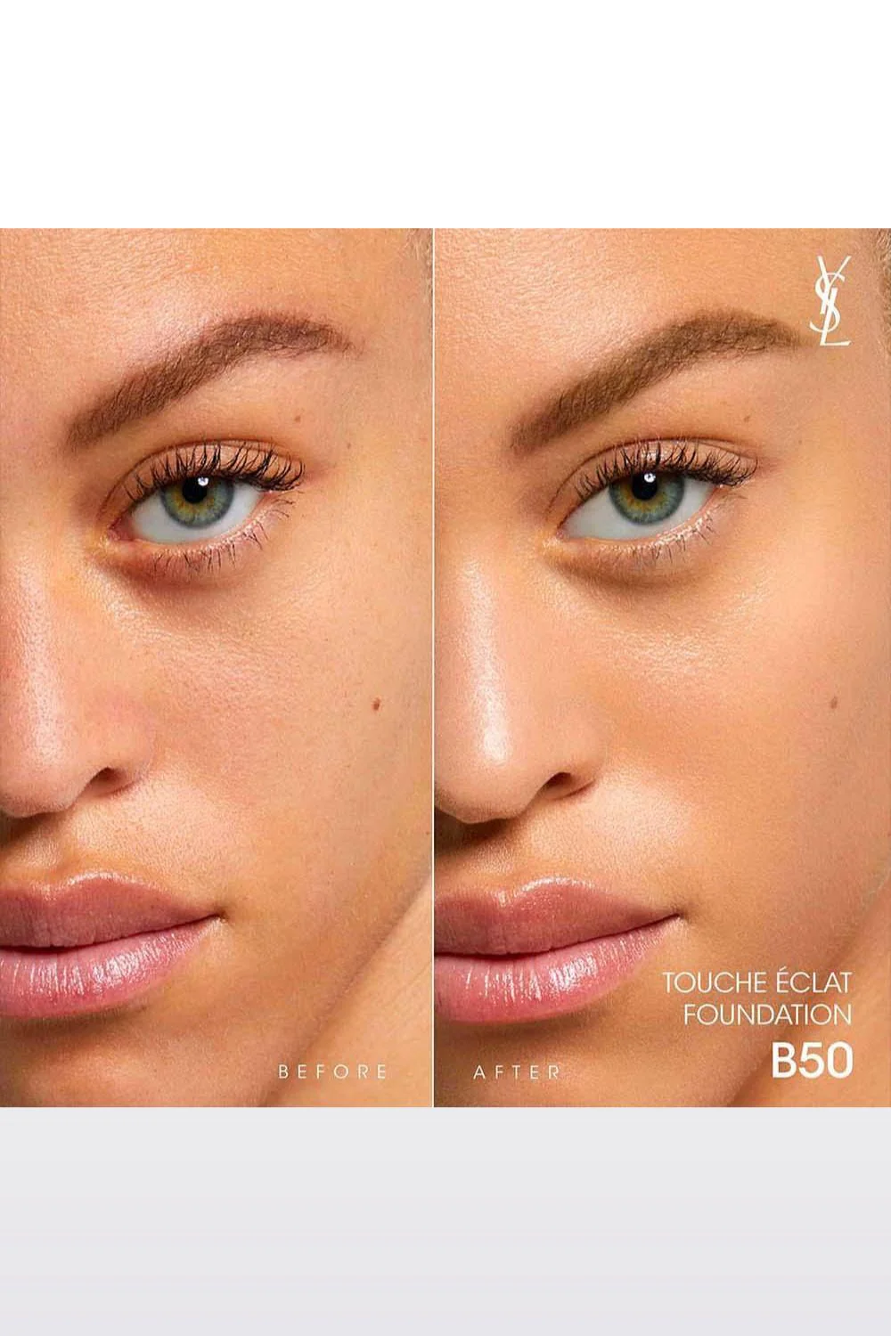 מייק אפ Touche Eclat Le Teint Long-Wear Glow עמיד במיוחד ומעניק כיסוי בינוני זוהר 25 מ"ל - Image 22