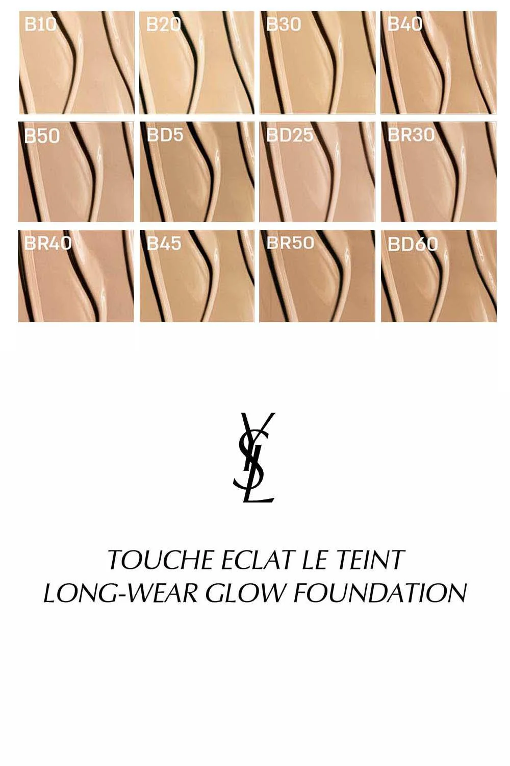 מייק אפ Touche Eclat Le Teint Long-Wear Glow עמיד במיוחד ומעניק כיסוי בינוני זוהר 25 מ"ל - Image 38