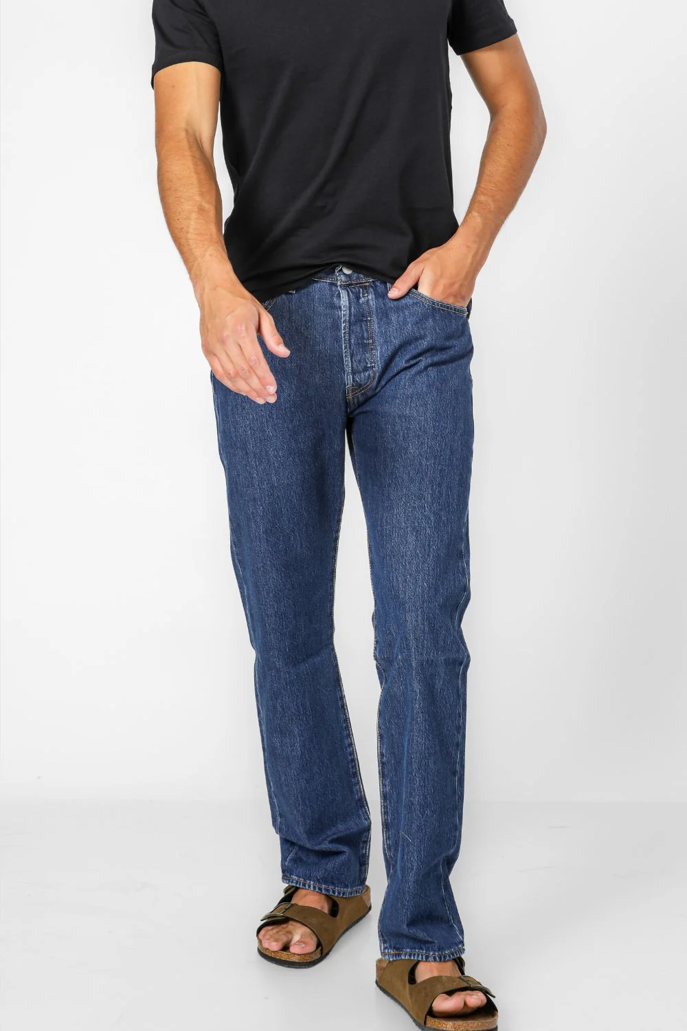 ג'ינס ORIGINAL FIT 501 בצבע כחול