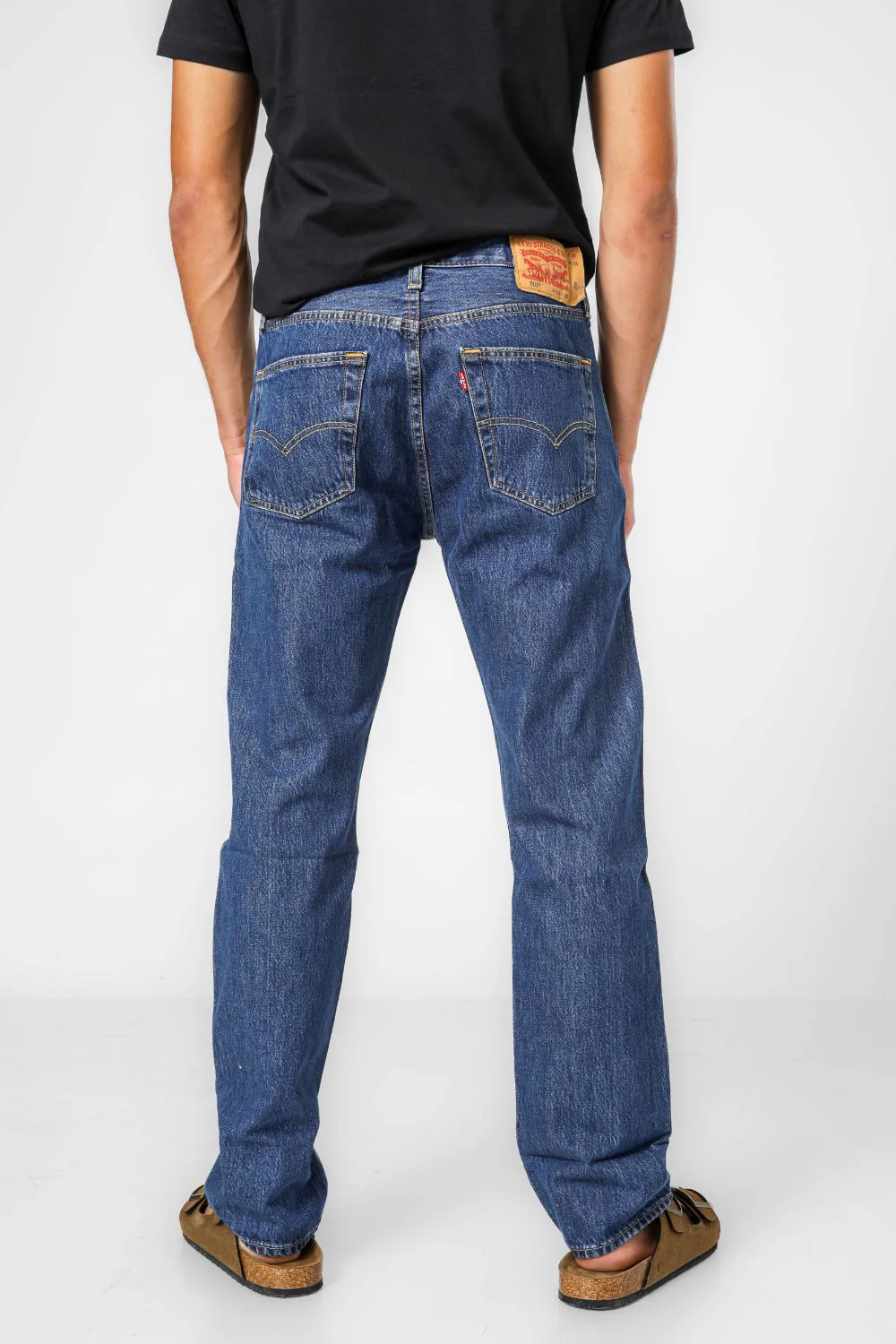 ג'ינס ORIGINAL FIT 501 בצבע כחול - Image 2