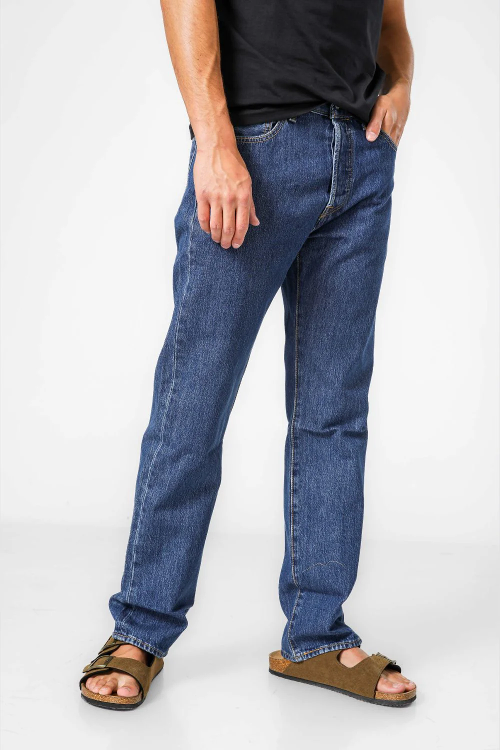 ג'ינס ORIGINAL FIT 501 בצבע כחול - Image 4