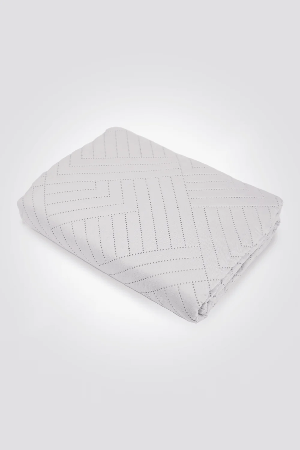 שמיכת קיץ זוגית בצבע אפור בהיר  220X200