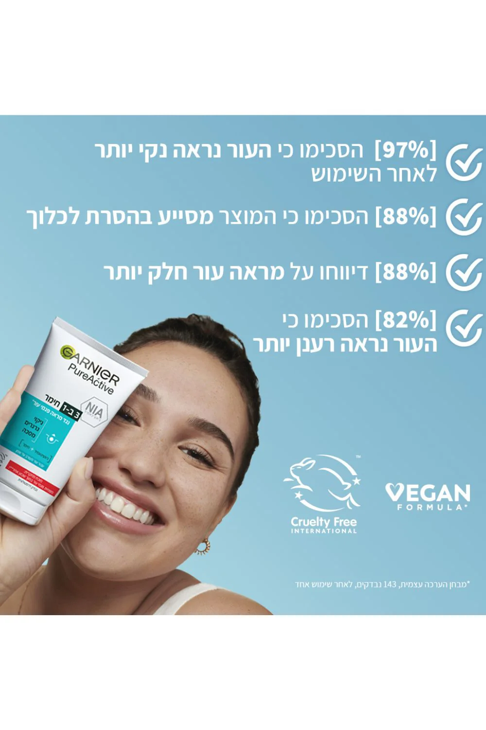 PureActive ג'ל ניקוי 3פנים ב 1 - Image 5
