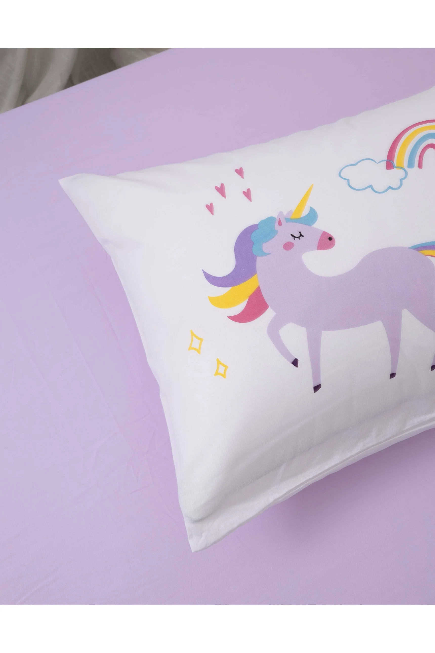 מצעי ילדים ונוער 200*120 ס"מ סט חד קרן - Image 3