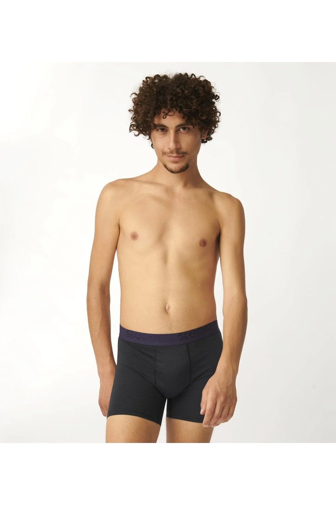 2 בוקסרים בצבע שחור וכחול MEN EVER COOL - Image 2