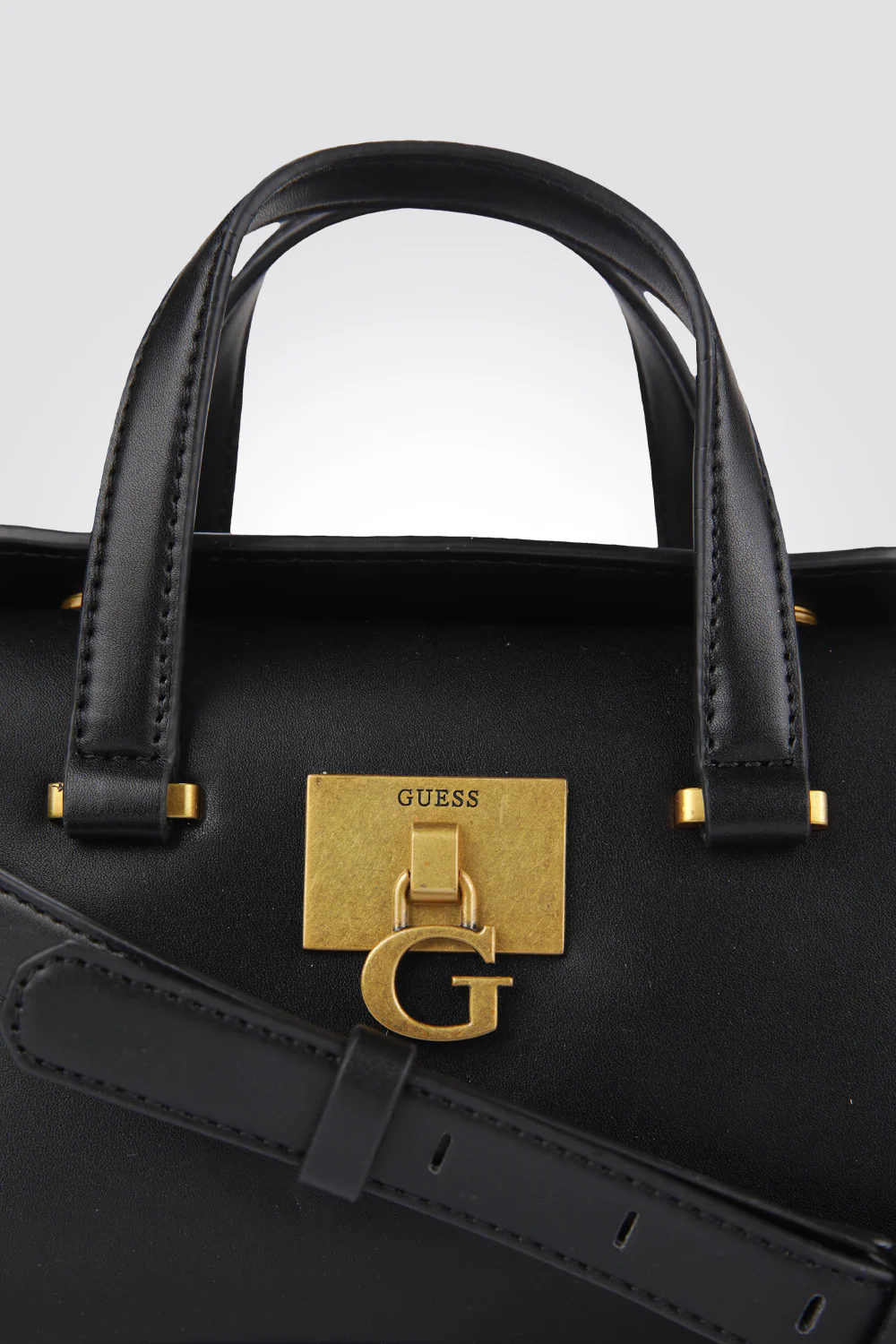 תיק יד Mini Satchel בצבע שחור - Image 4