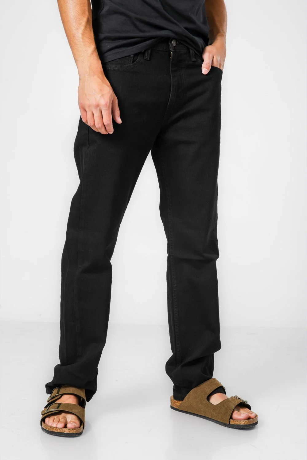 ג'ינס 505 REGULAR FIT שחור לגברים | ליווייס - Image 3