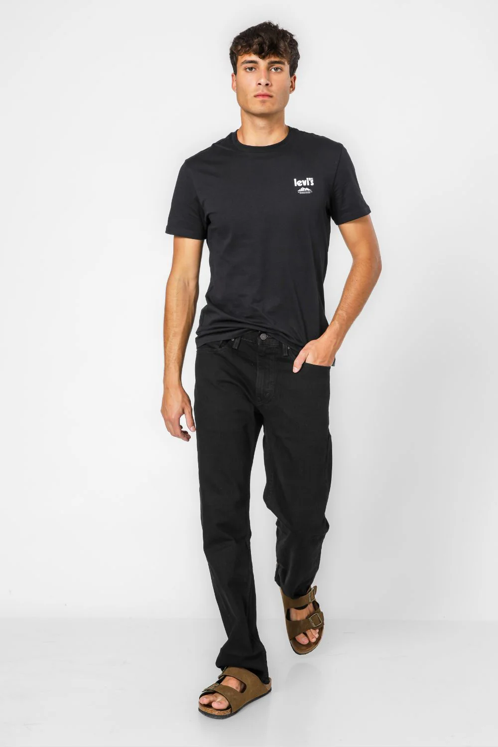 ג'ינס 505 REGULAR FIT שחור לגברים | ליווייס - Image 4