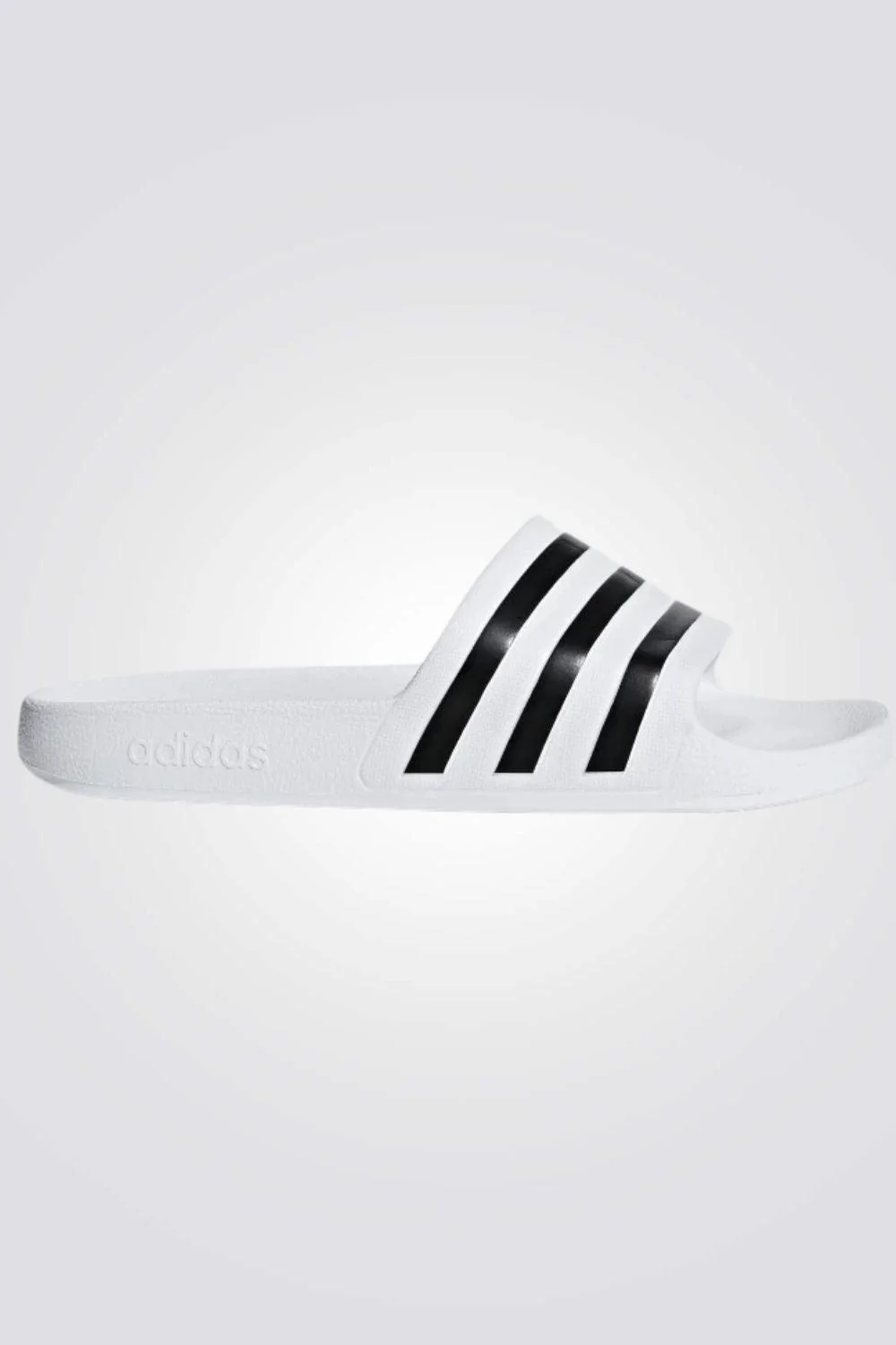 כפכפי סלייד ADILETTE AQUA בצבע לבן