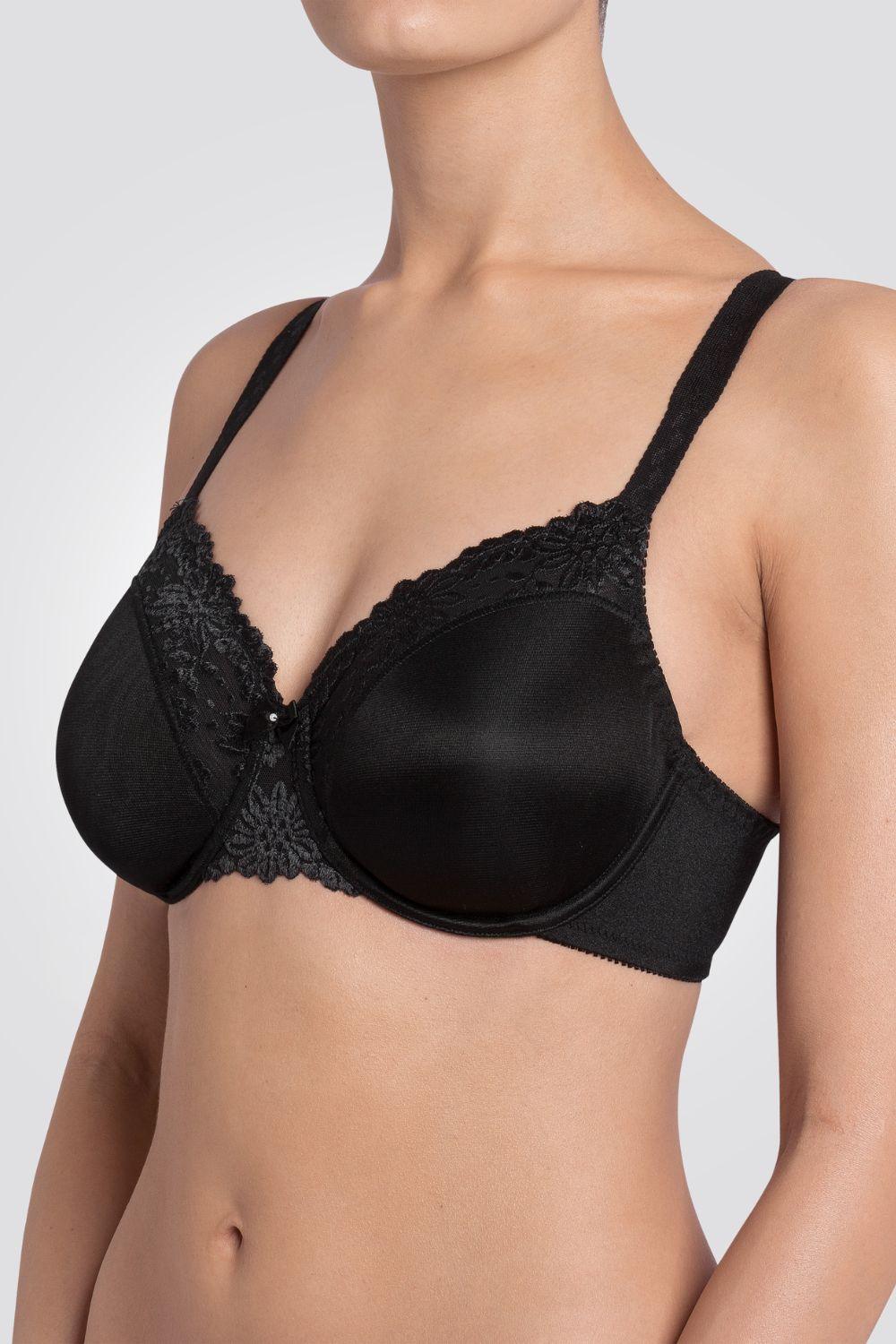 חזיית מינימייזר LADYFORM SOFT W שחור | טריומף