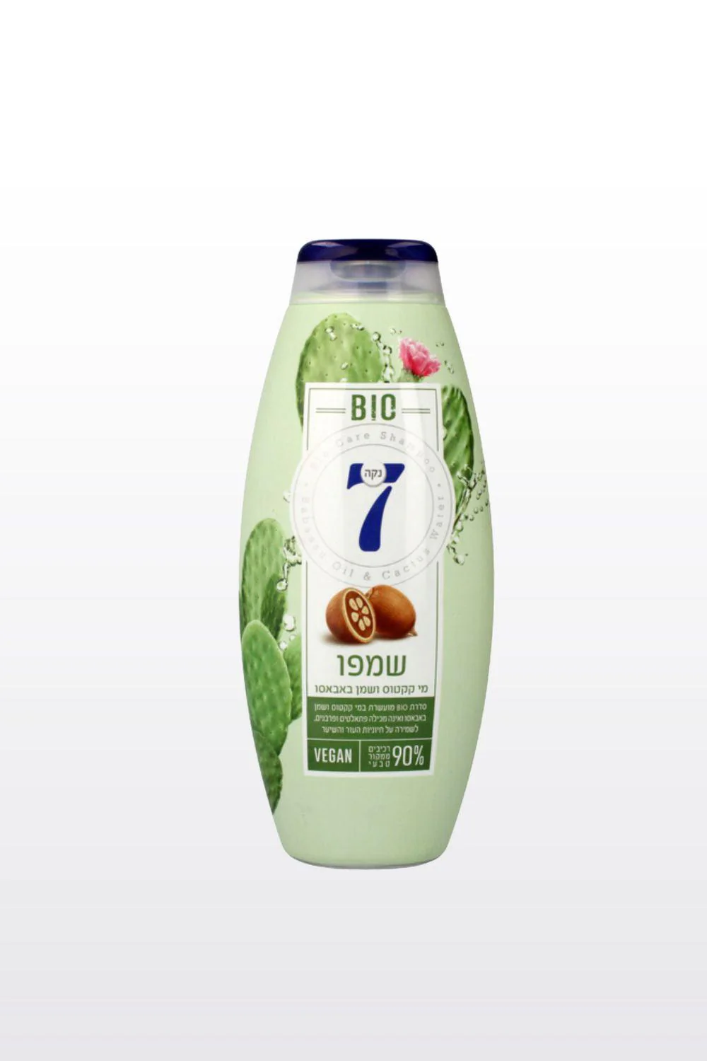 שמפו BIO מי קקטוס ושמן באבאסו 750 מ"ל