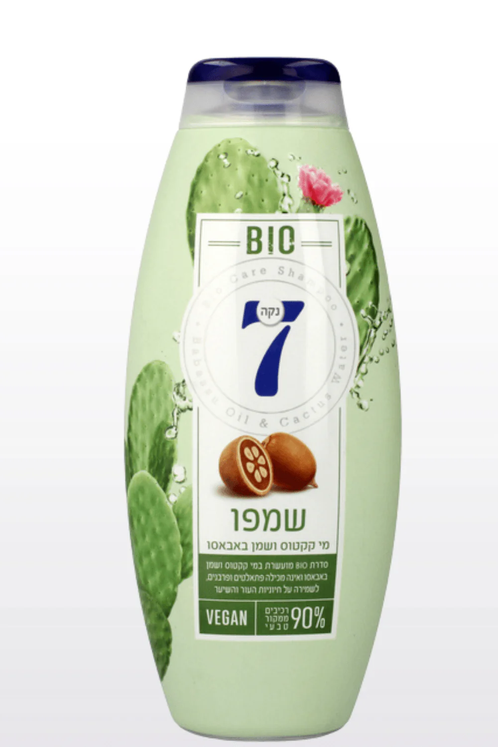 שמפו BIO מי קקטוס ושמן באבאסו 750 מ"ל - Image 2