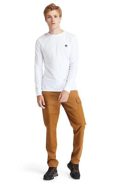 טישירט SLIM FIT בצבע לבן - Image 3