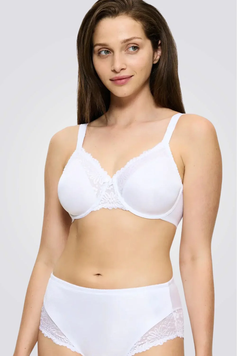 חזיית מינימייזר LADYFORM SOFT W לבן | טריומף