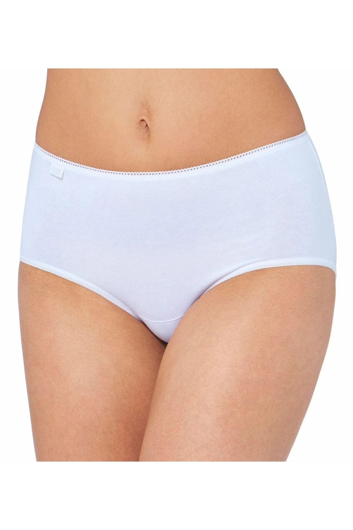 תחתוני 24/7 COTTON MIDI צבע לבן