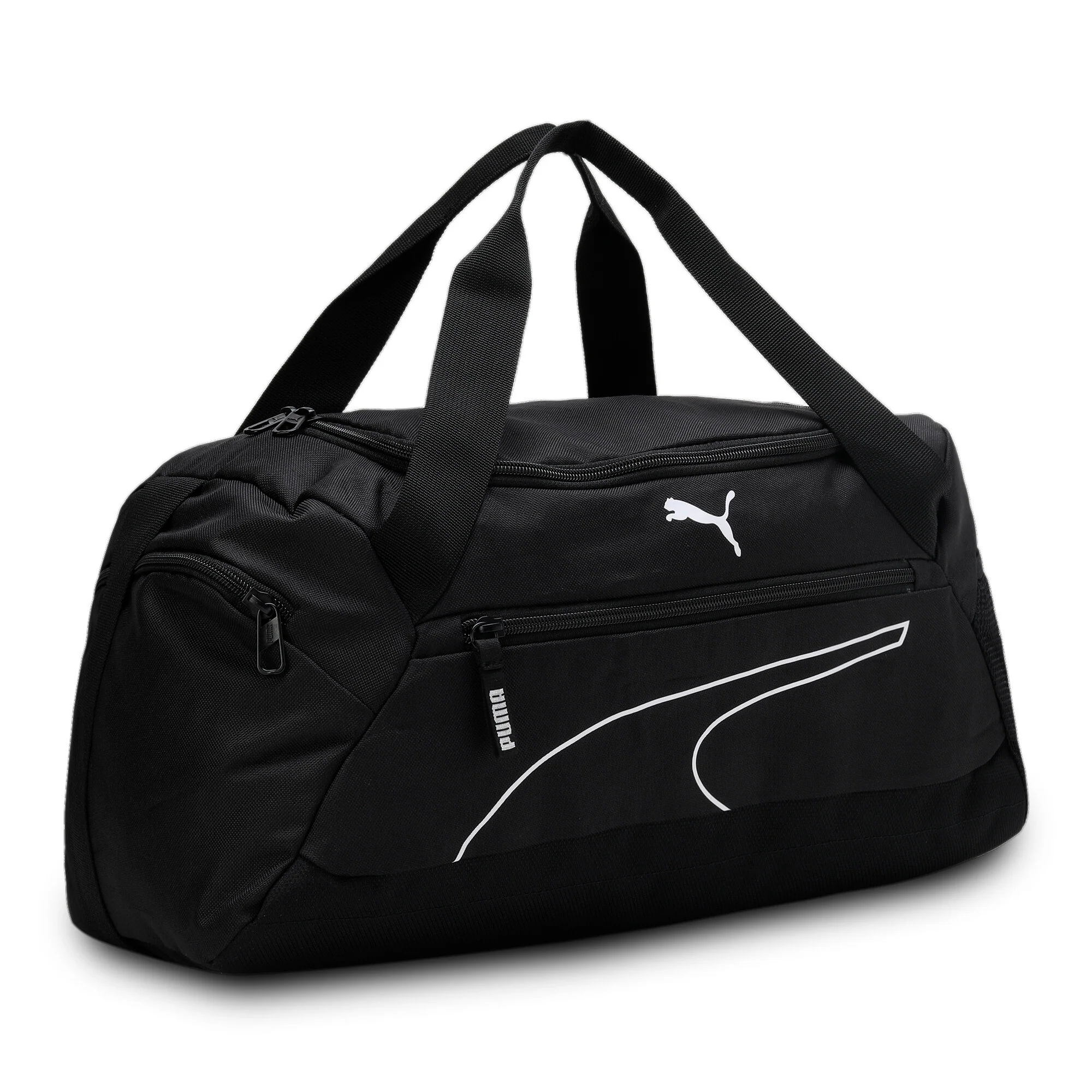 תיק אימון Fundamentals Sports בצבע שחור ולבן - Image 5