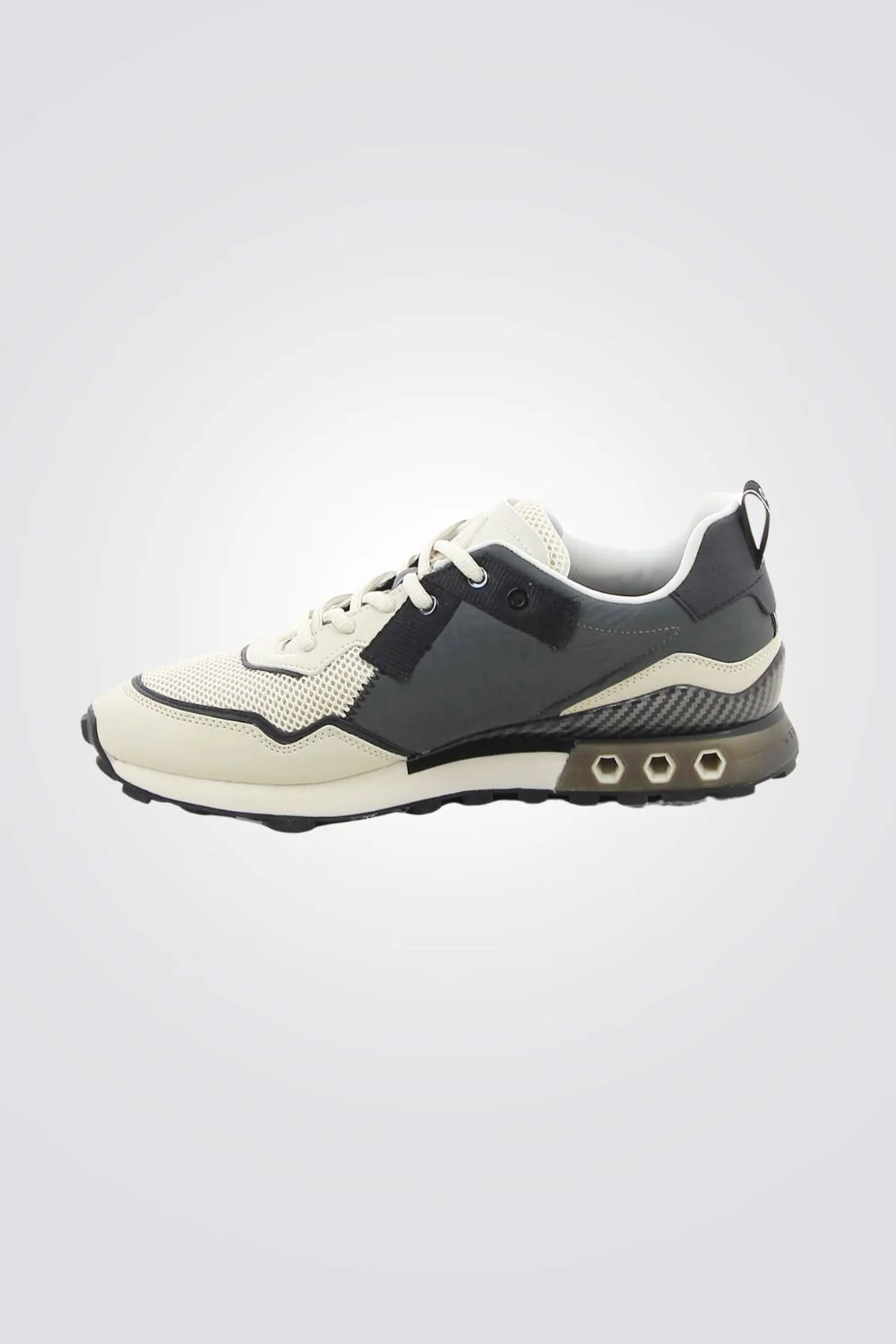 סניקרס לגברים Hex Tech Crepe Mesh בצבע קרם - Image 3