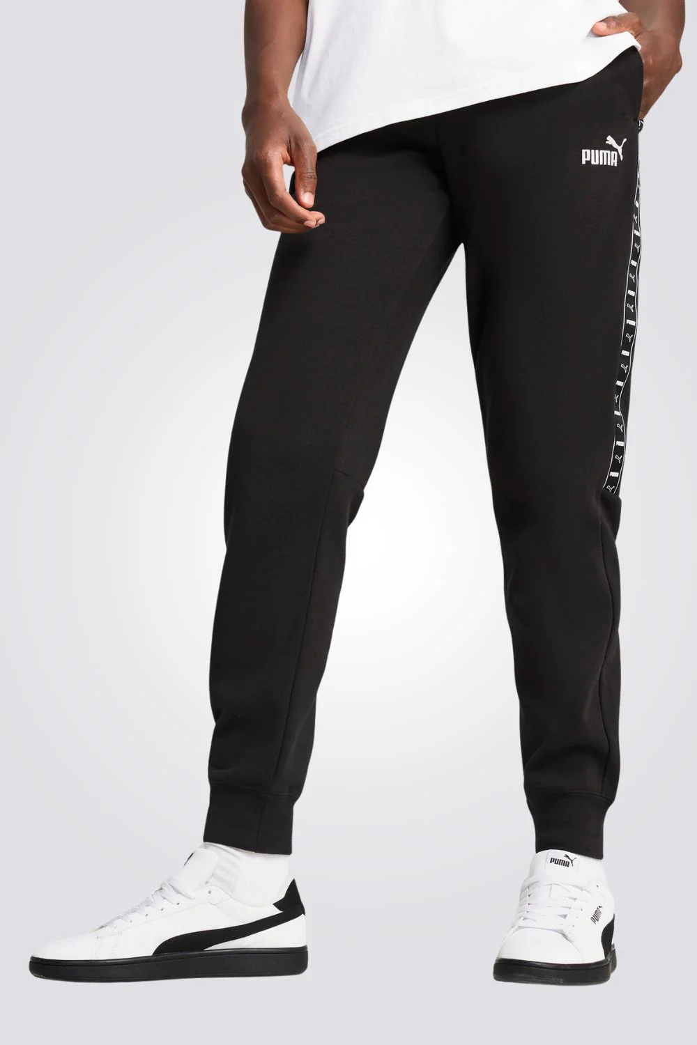 מכנסי פוטר ארוכים ESS TAPE Sweatpants לגברים | פומה - Image 2