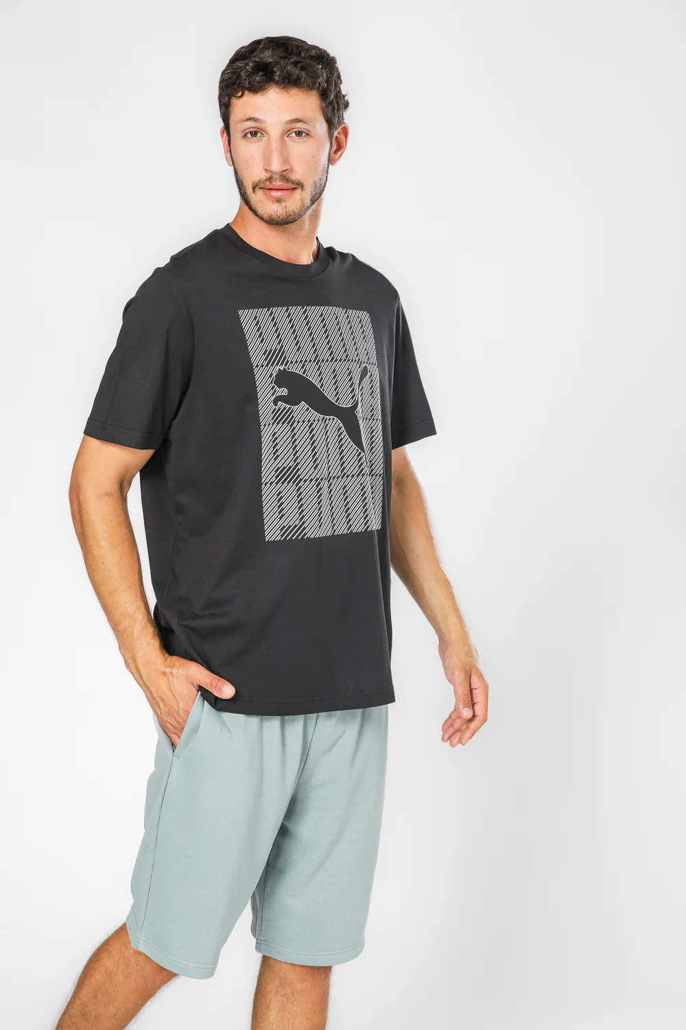 טי שירט GRAPHICS Puma Wordin לגברים - Image 3