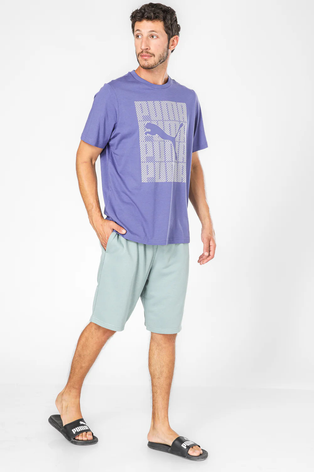 טי שירט GRAPHICS Puma Wordin לגברים - Image 4
