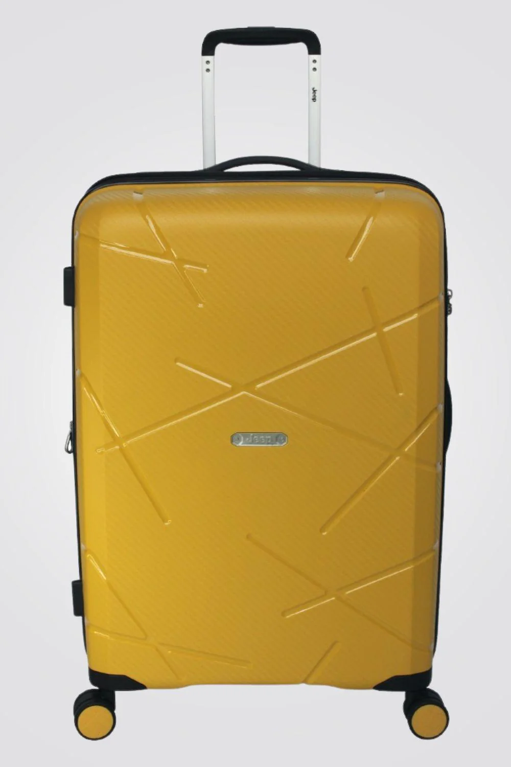 מזוודה קשיחה גדולה 28" ALPINE בצבע צהוב