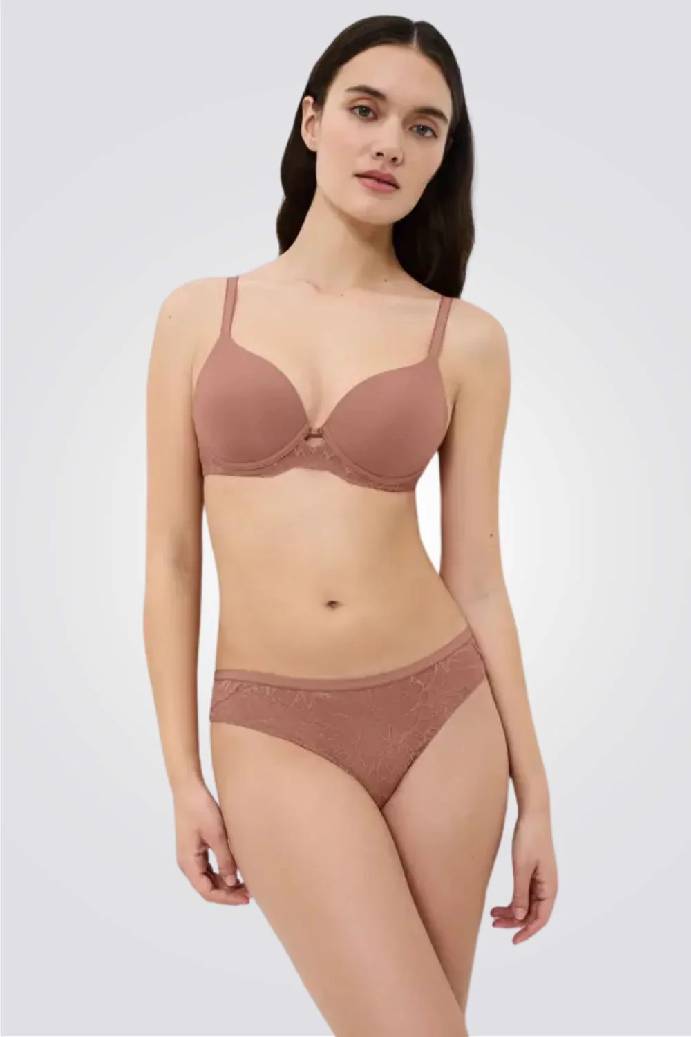 תחתונים ברזילאיים Amourette Charm T חום - Image 3
