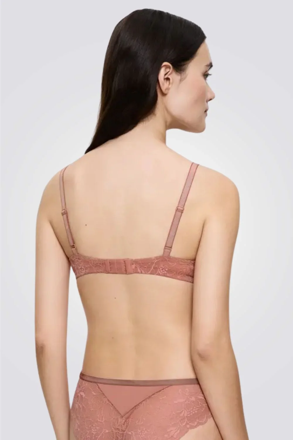 חזייה מרופדת Amourette Charm Conscious WHP01 חום - Image 2
