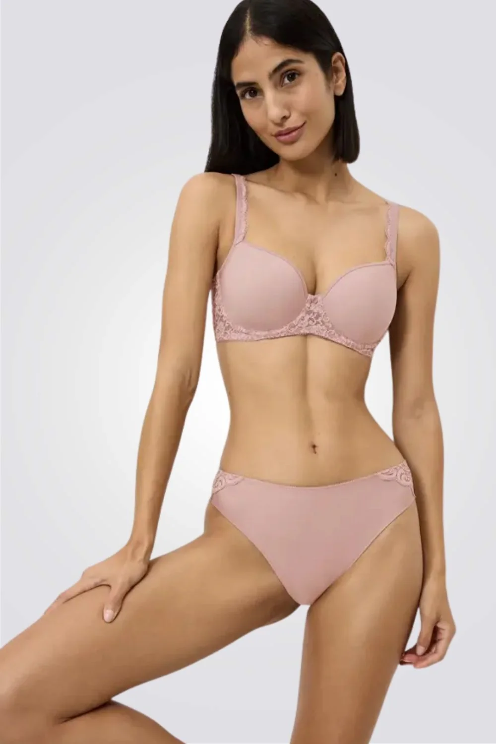 חזייה מרופדת Amourette WP ורוד - Image 3