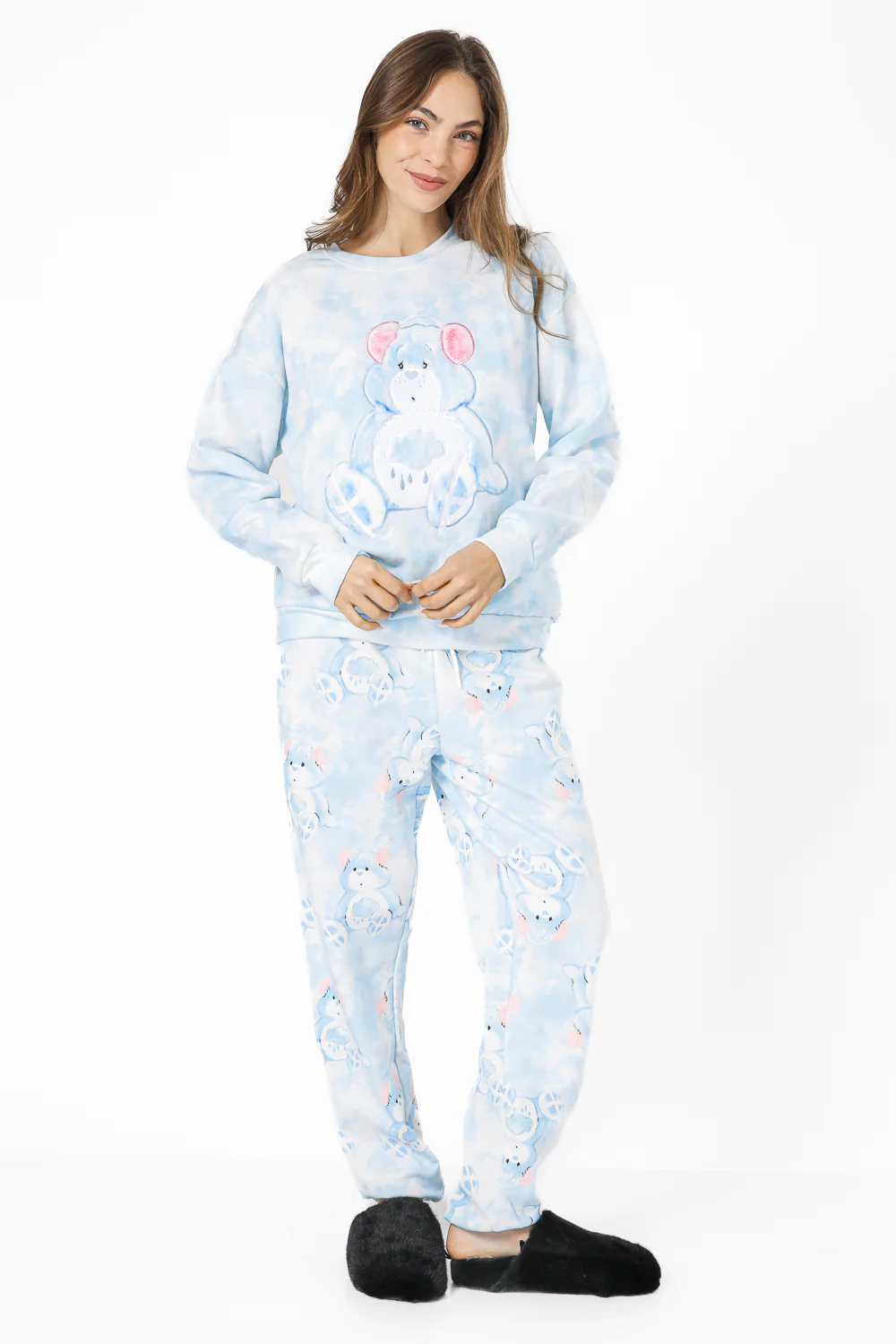 סט פיג’מה פוטר BLUE CARE BEARS