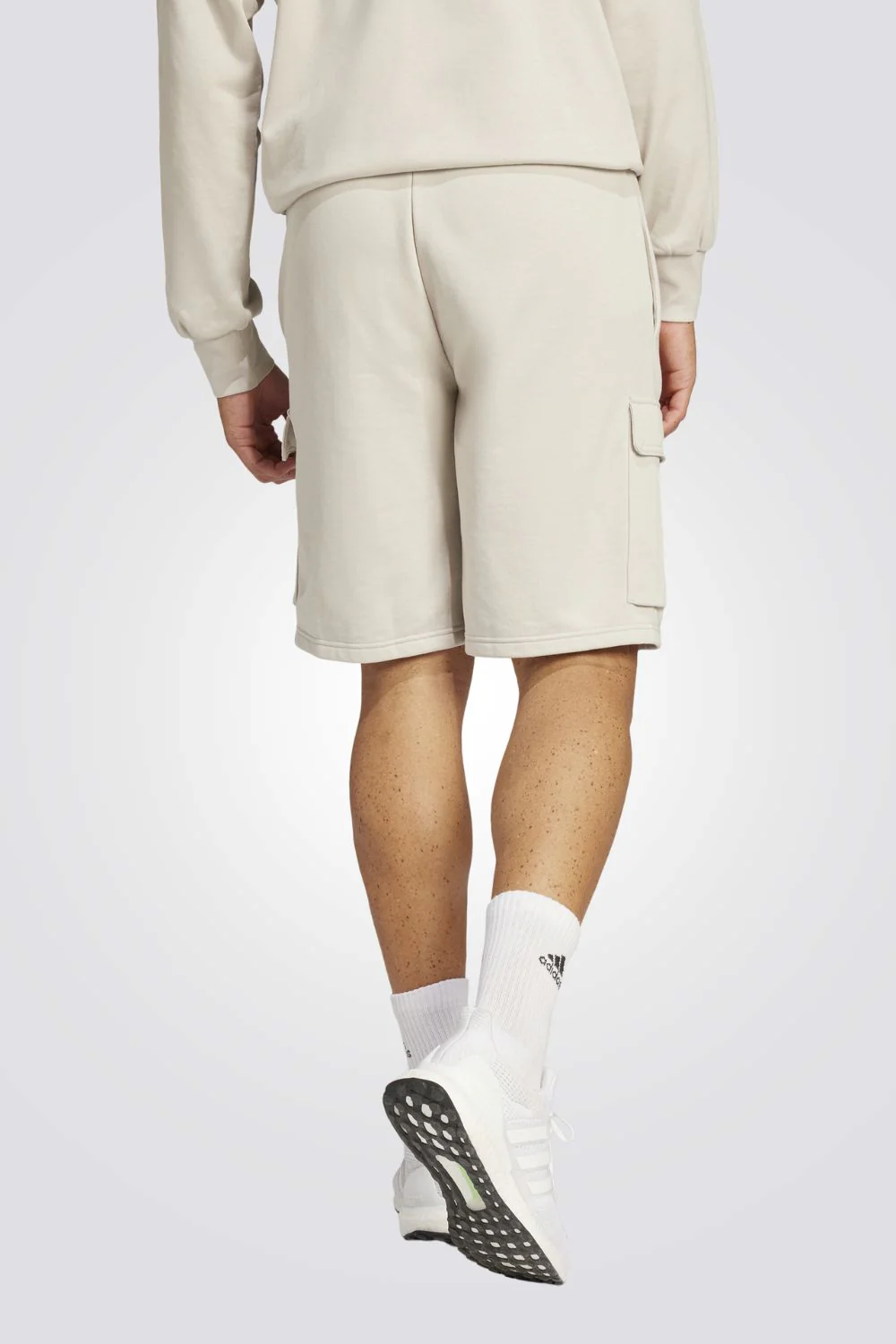 מכנס קצר Essentials Feelcozy French Terry לגברים - Image 2