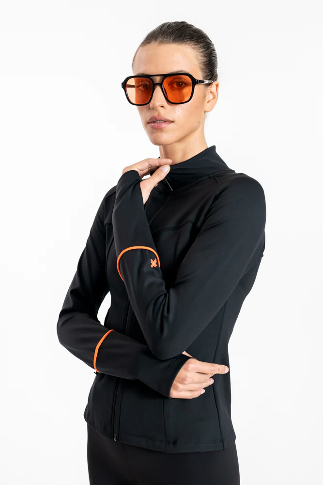 סווטשירט אימון לנשים Light Running בצבע שחור - Image 8