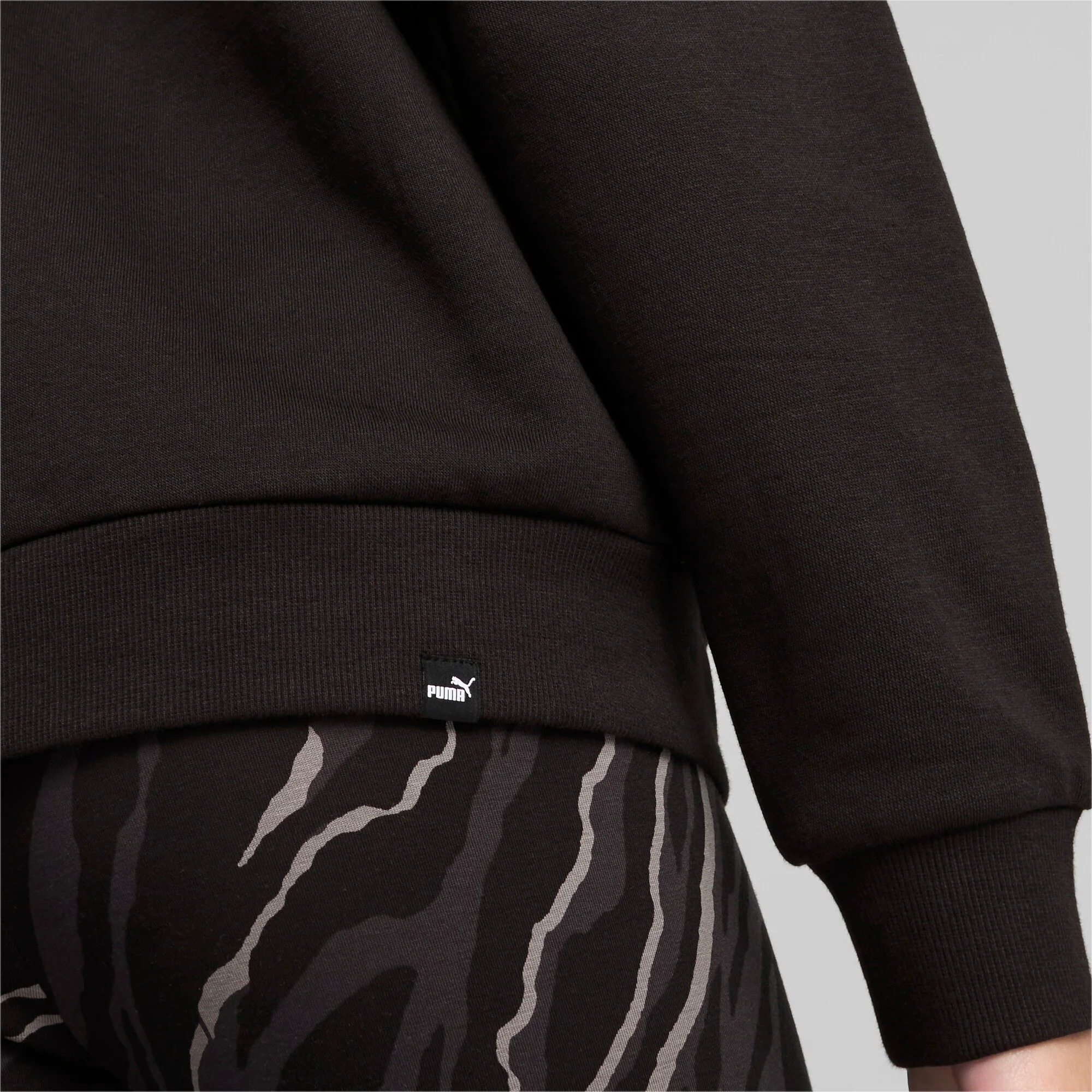קפוצ'ון ANIMAL Hoodie לנשים בצבע שחור - Image 8