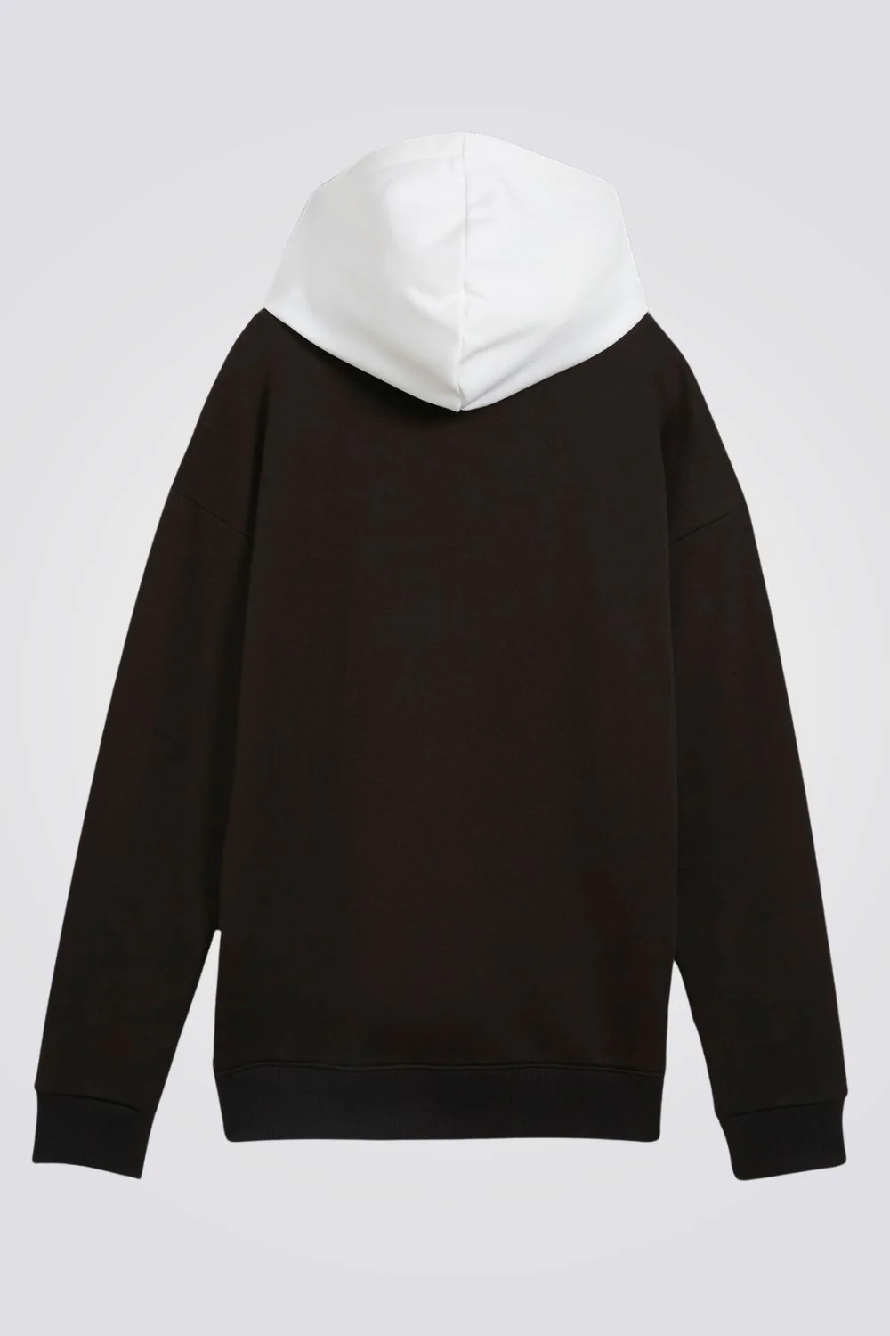 קפוצ'ון POWER Hoodie לנשים בצבע שחור ולבן - Image 3