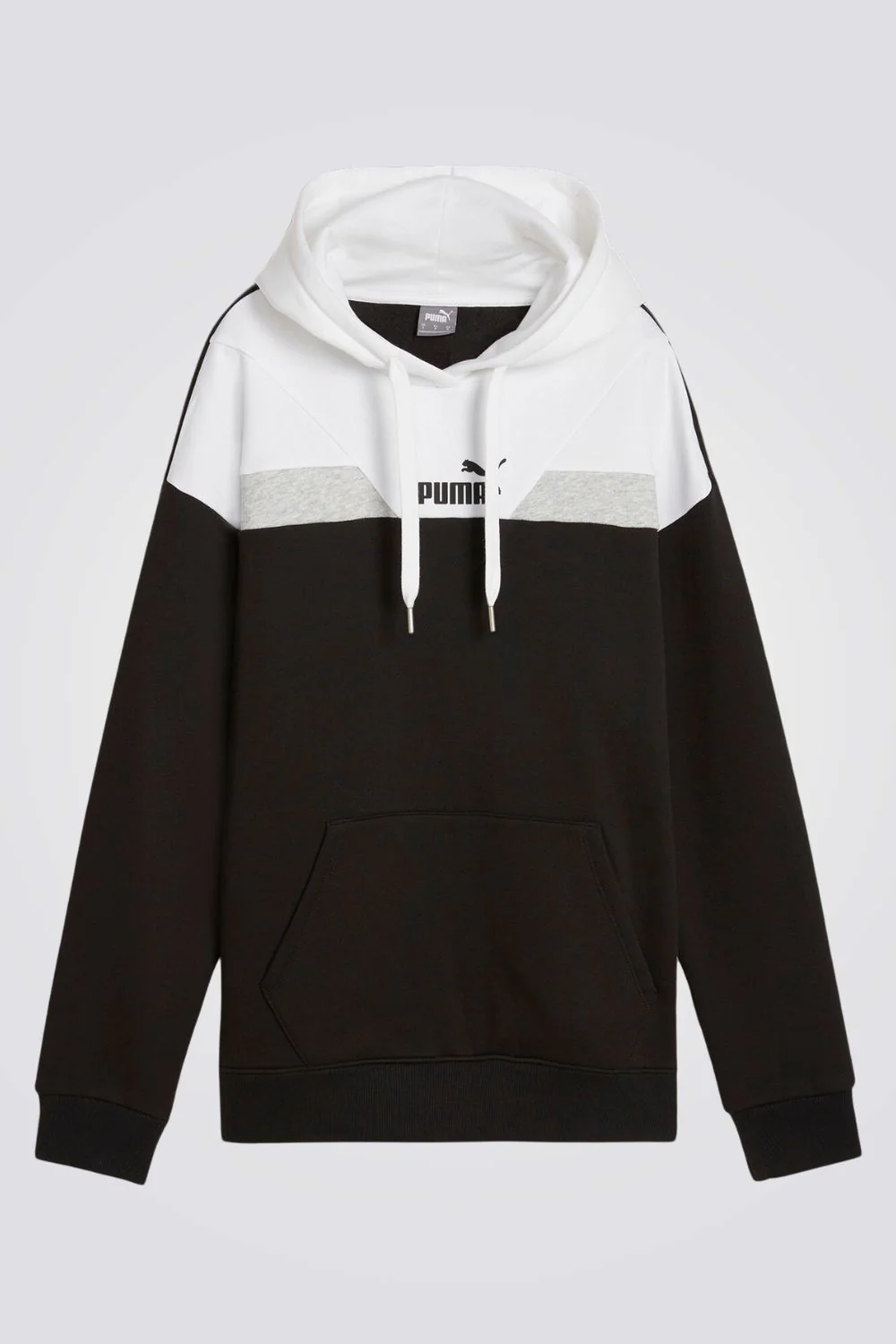 קפוצ'ון POWER Hoodie לנשים בצבע שחור ולבן - Image 4