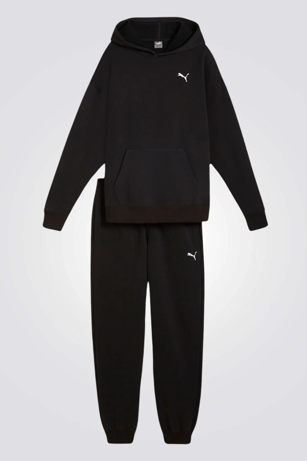 חליפת אימון לנשים Loungewear בצבע שחור - Image 3