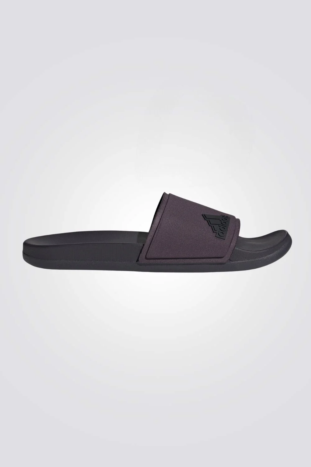 כפכפים ADILETTE COMFORT בצבע סגול ושחור