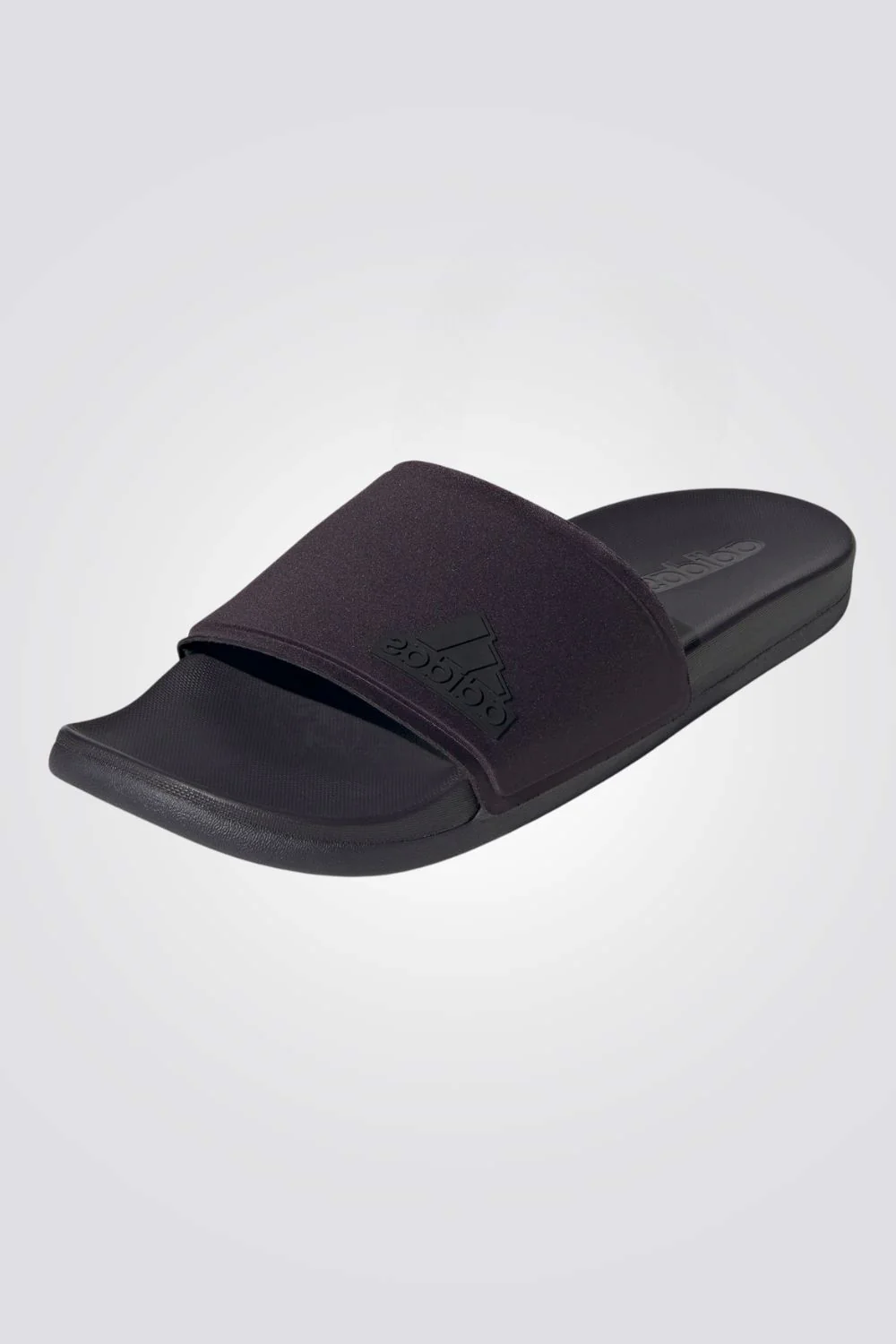 כפכפים ADILETTE COMFORT בצבע סגול ושחור - Image 3