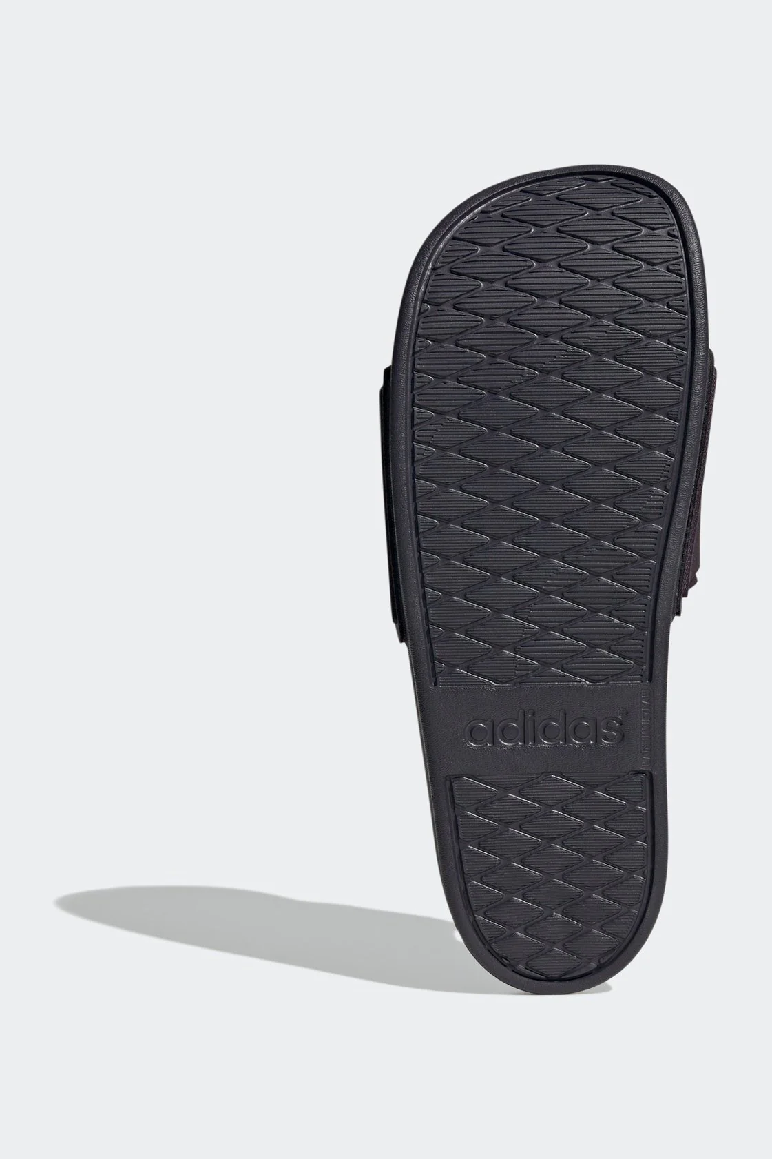 כפכפים ADILETTE COMFORT בצבע סגול ושחור - Image 4