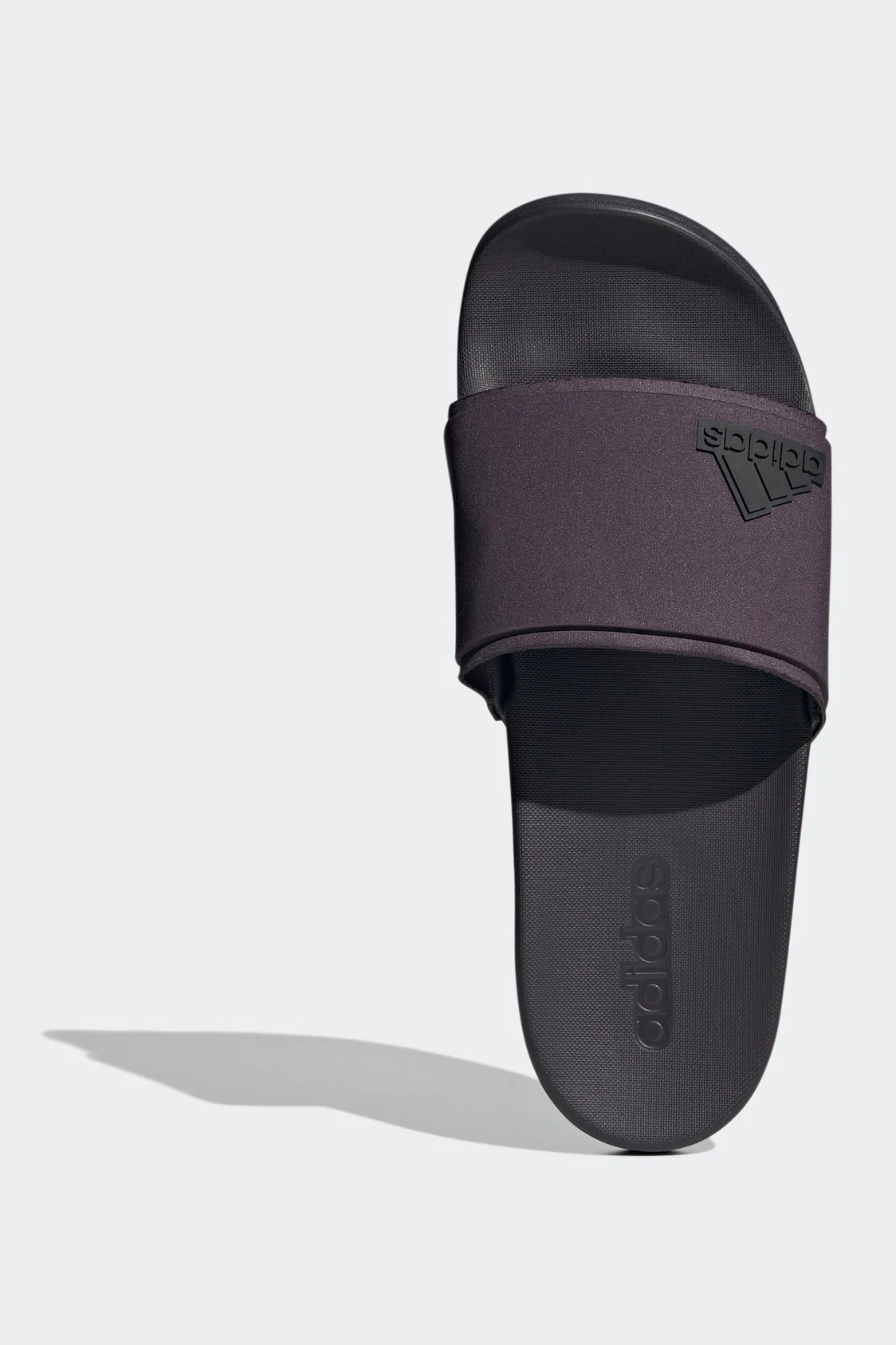 כפכפים ADILETTE COMFORT בצבע סגול ושחור - Image 5