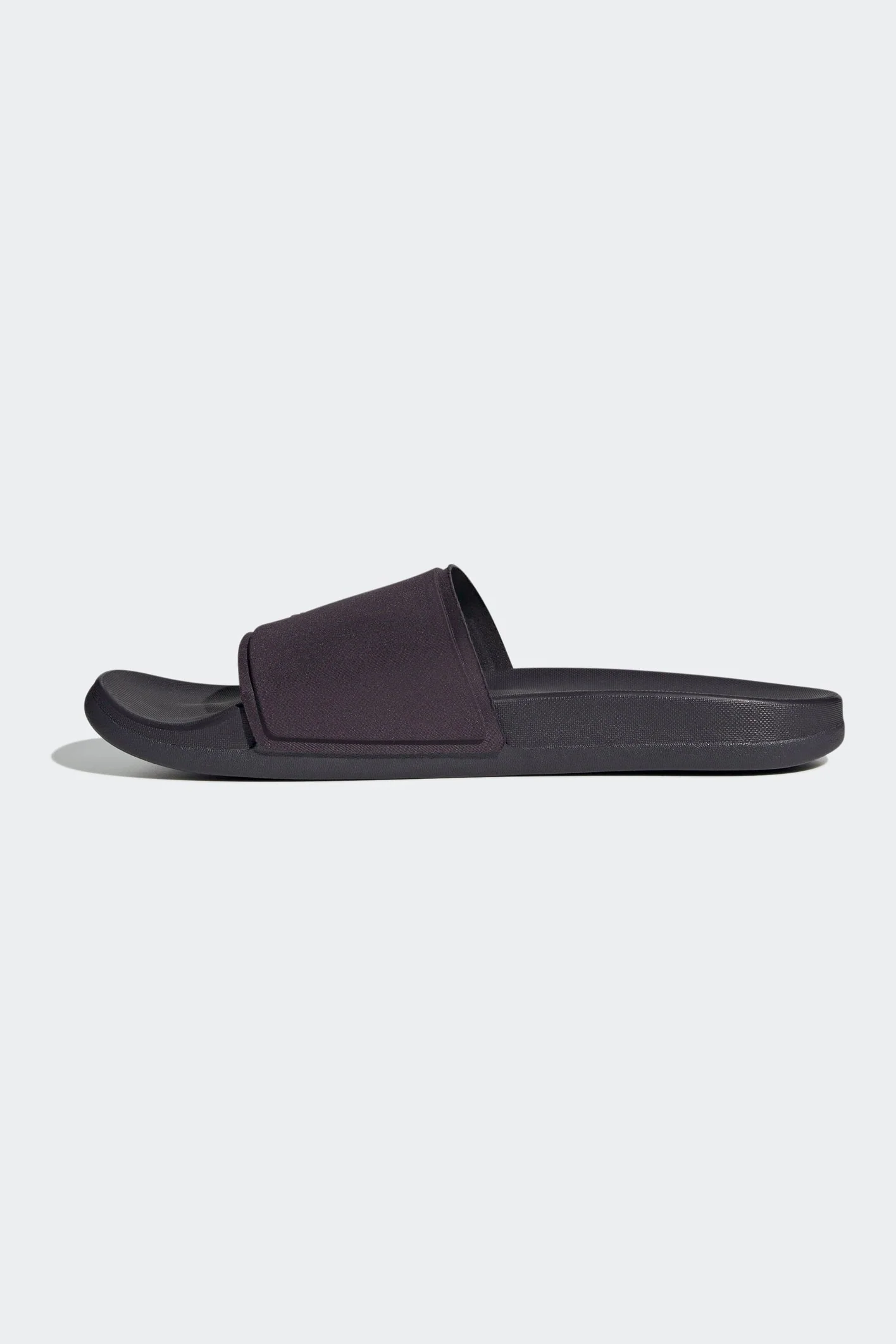 כפכפים ADILETTE COMFORT בצבע סגול ושחור - Image 6