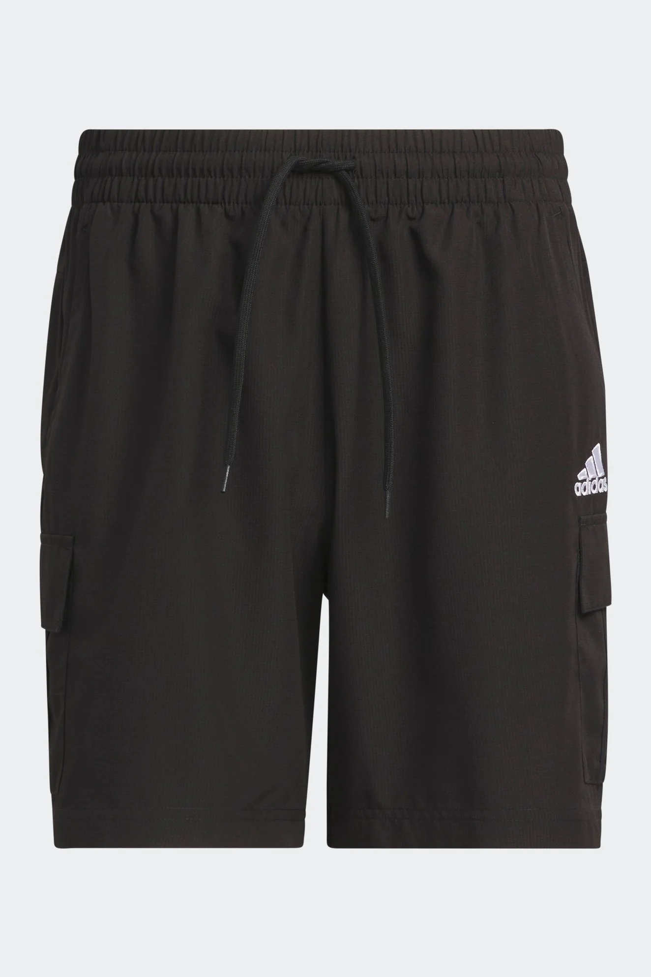 מכנסיים קצרים לגברים ESSENTIALS WOVEN SHORTS בצבע שחור - Image 6