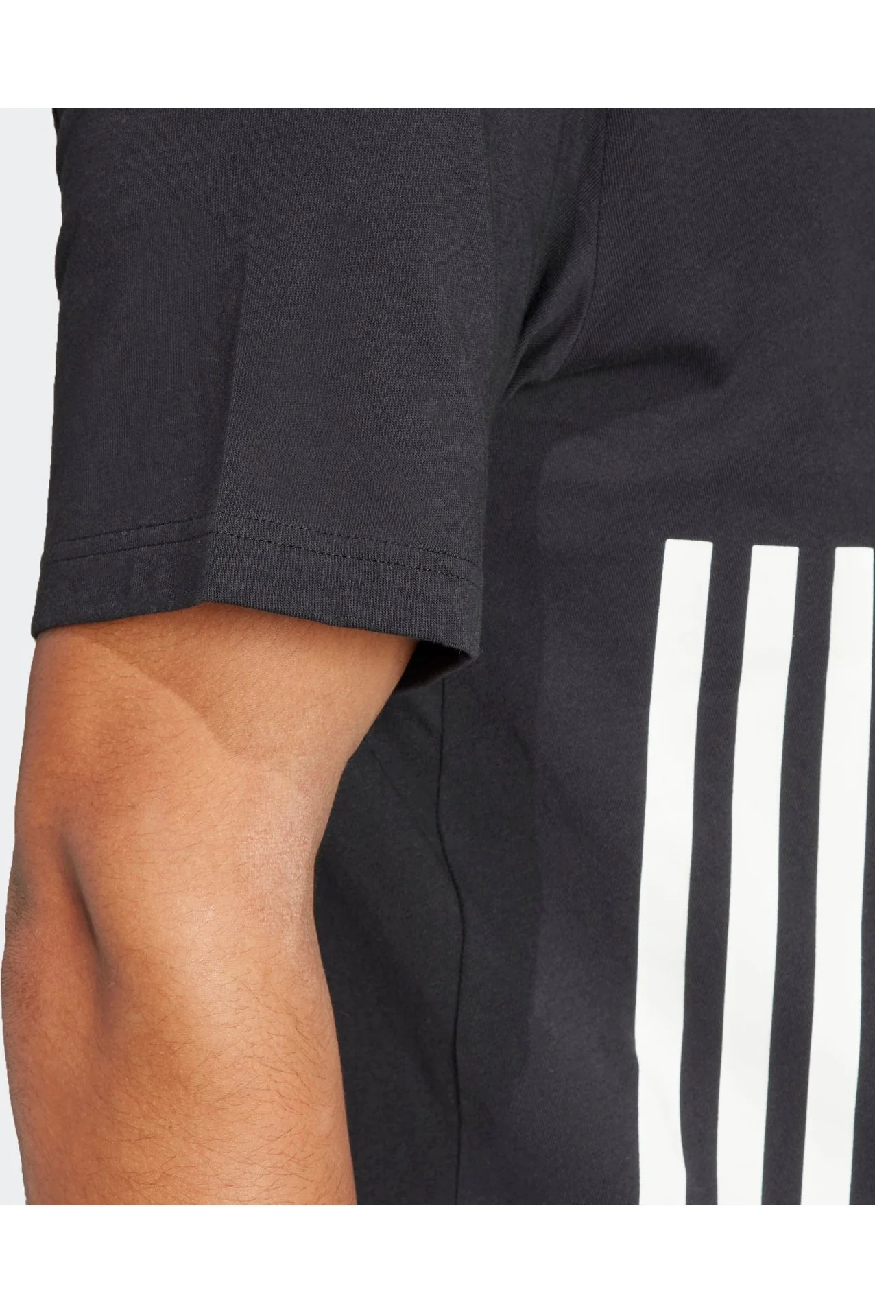 טישירט לגברים FUTURE ICONS 3-STRIPES בצבע שחור - Image 4
