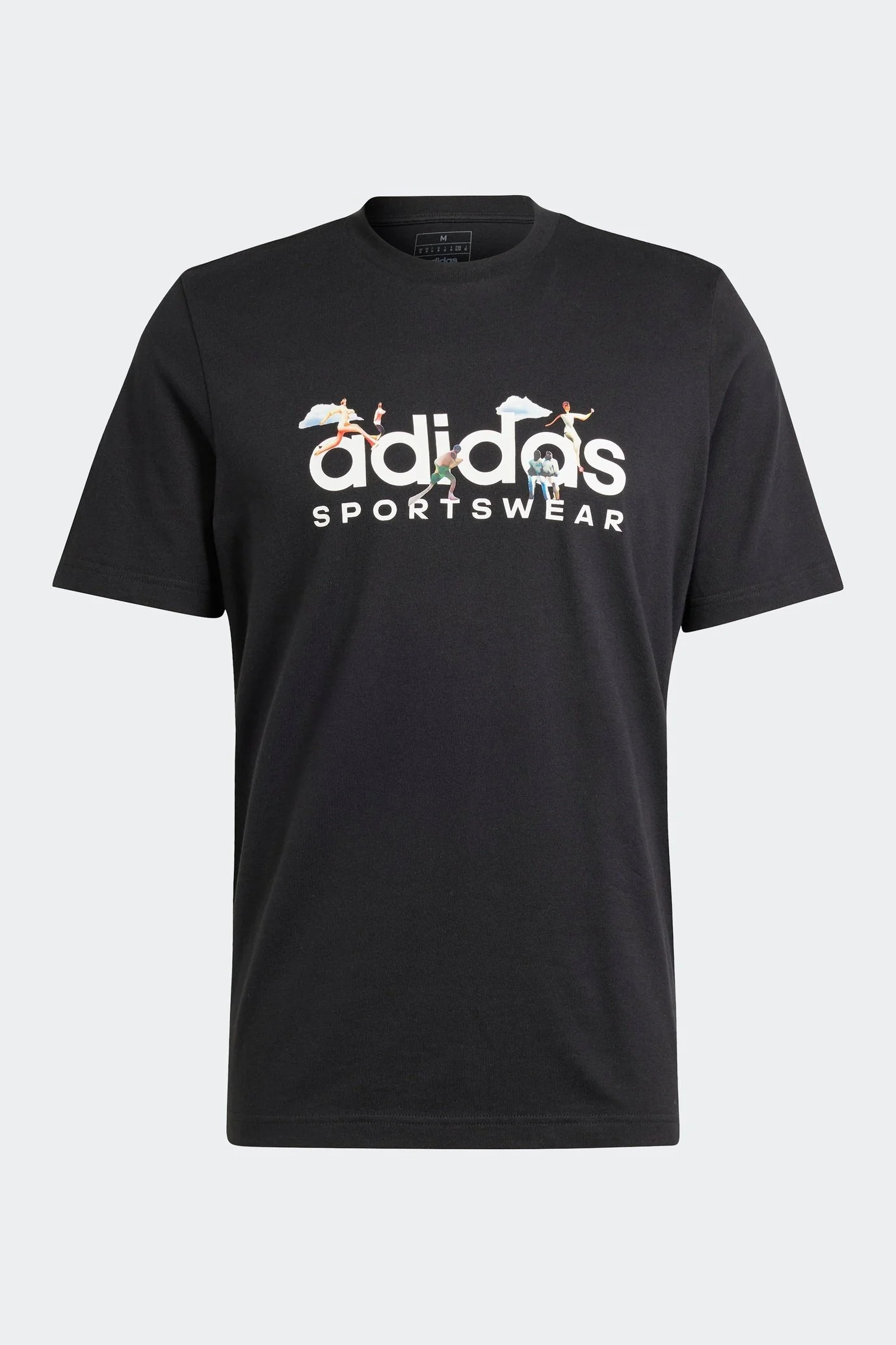 טישירט לגברים LANDSCAPE SPORTSWEAR GRAPHIC בצבע שחור - Image 5