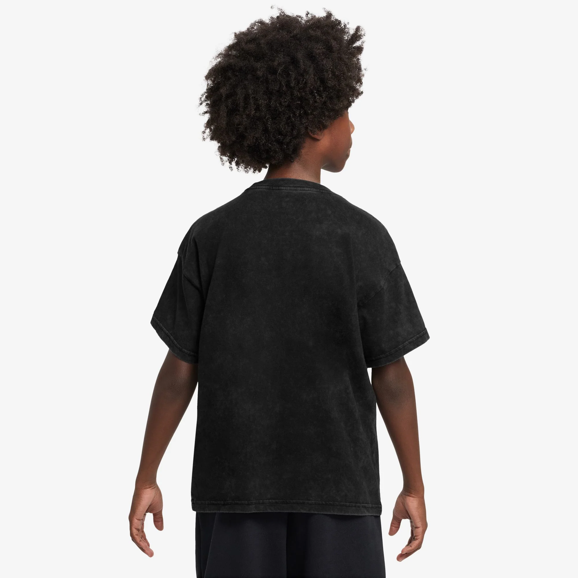 טישרט לילדים ונוער Sportswear בצבע שחור - Image 7