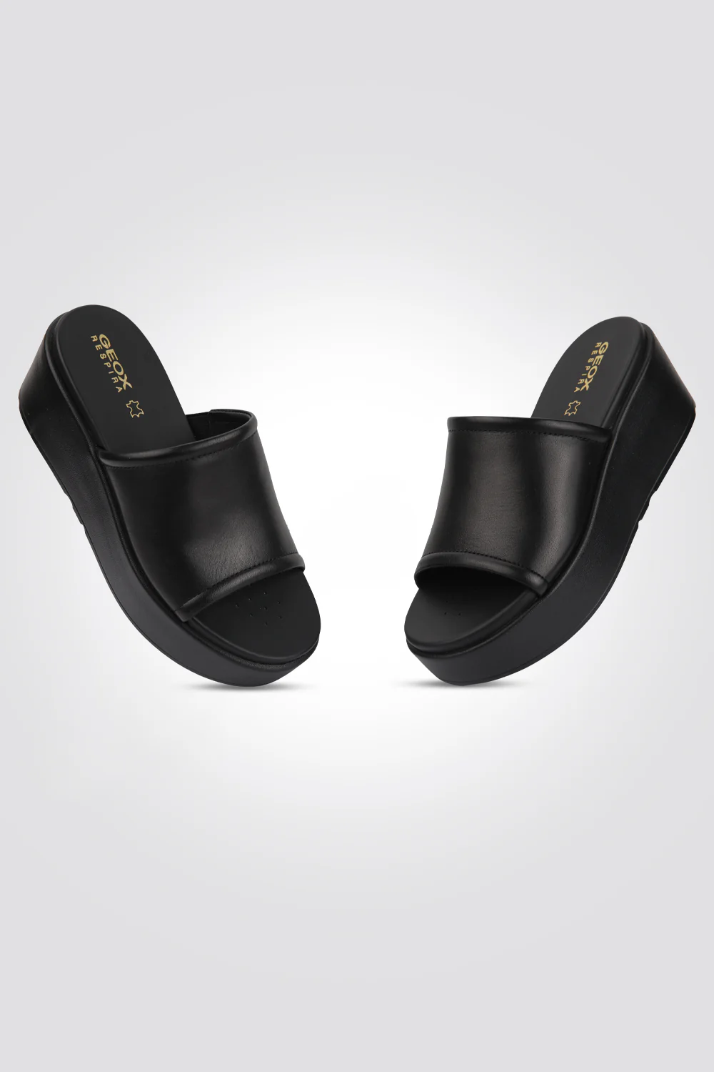 סנדלי פלטפורמה לנשים PELLE TACCO SUP. 3 CM בצבע שחור - Image 4