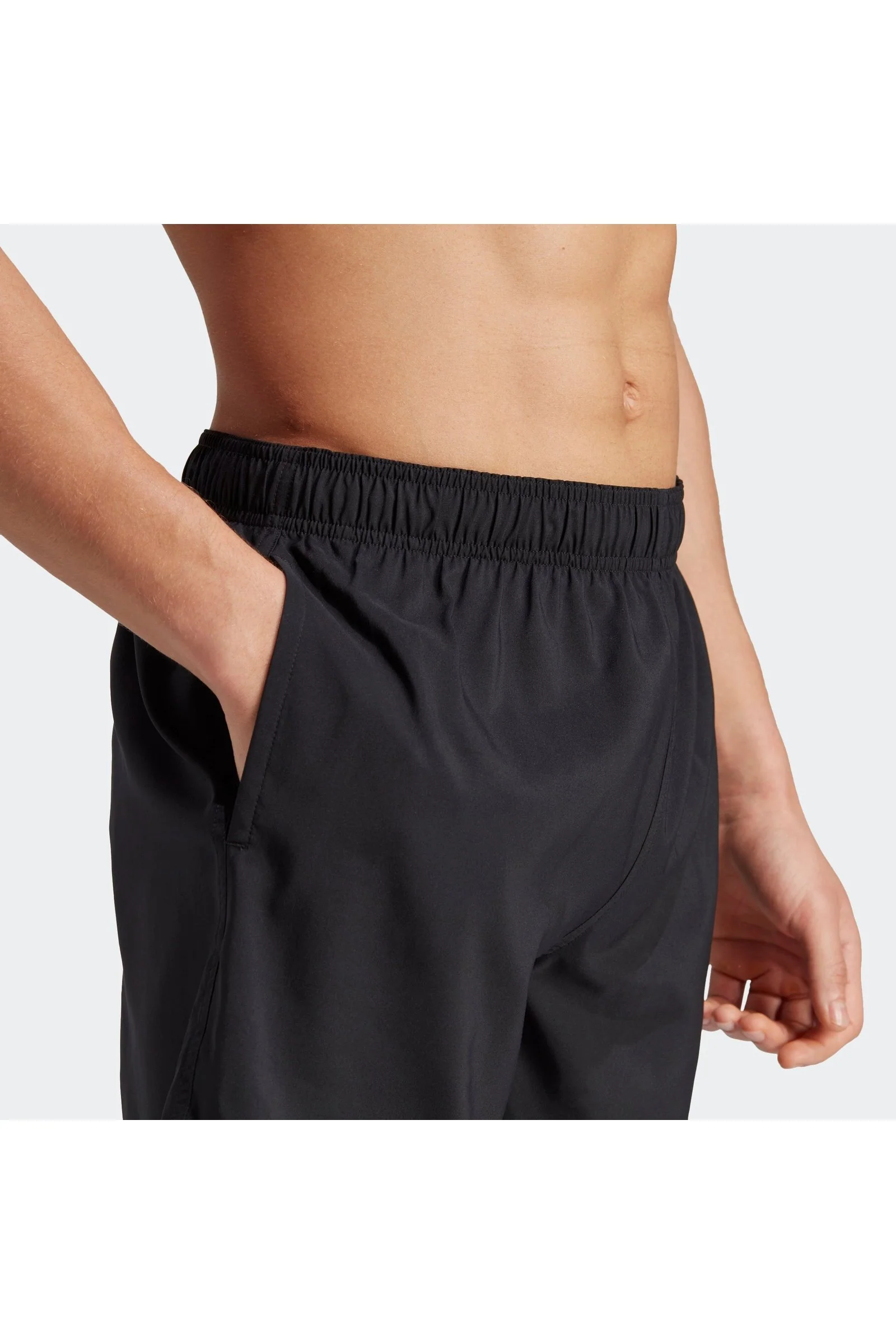 בגד ים לגברים SOLID CLX SHORT LENGTH  בצבע שחור - Image 5