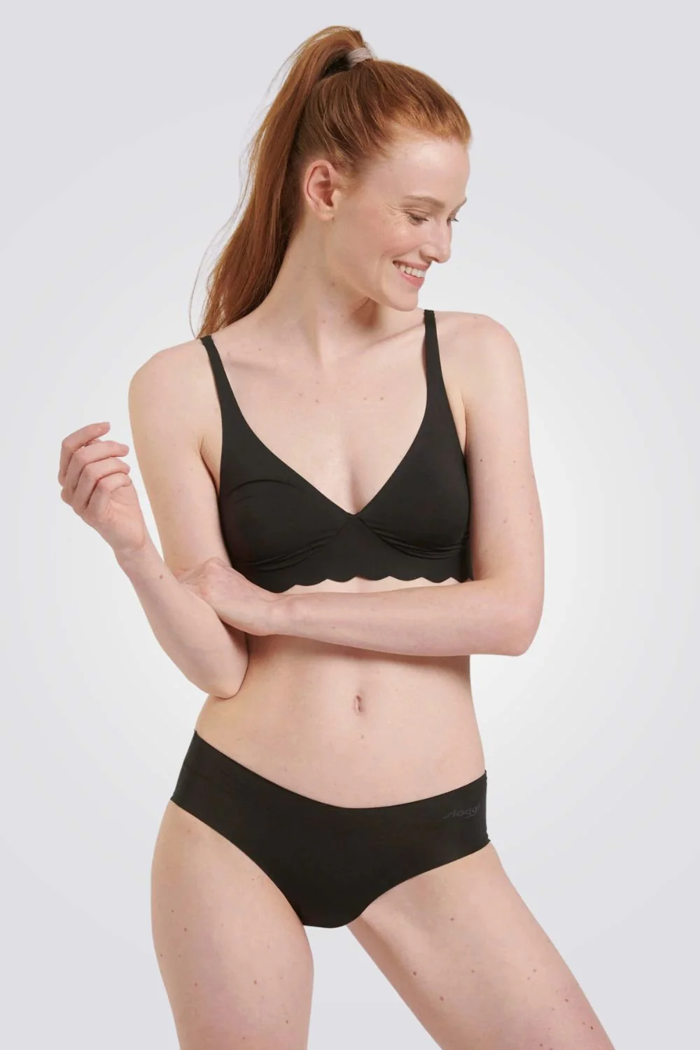 תחתוני היפסטר ZERO Microfibre 2.0 Hip בצבע שחור