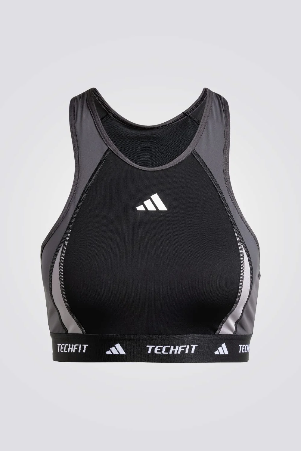 טופ אימון לנשים Techfit בצבע שחור - Image 3