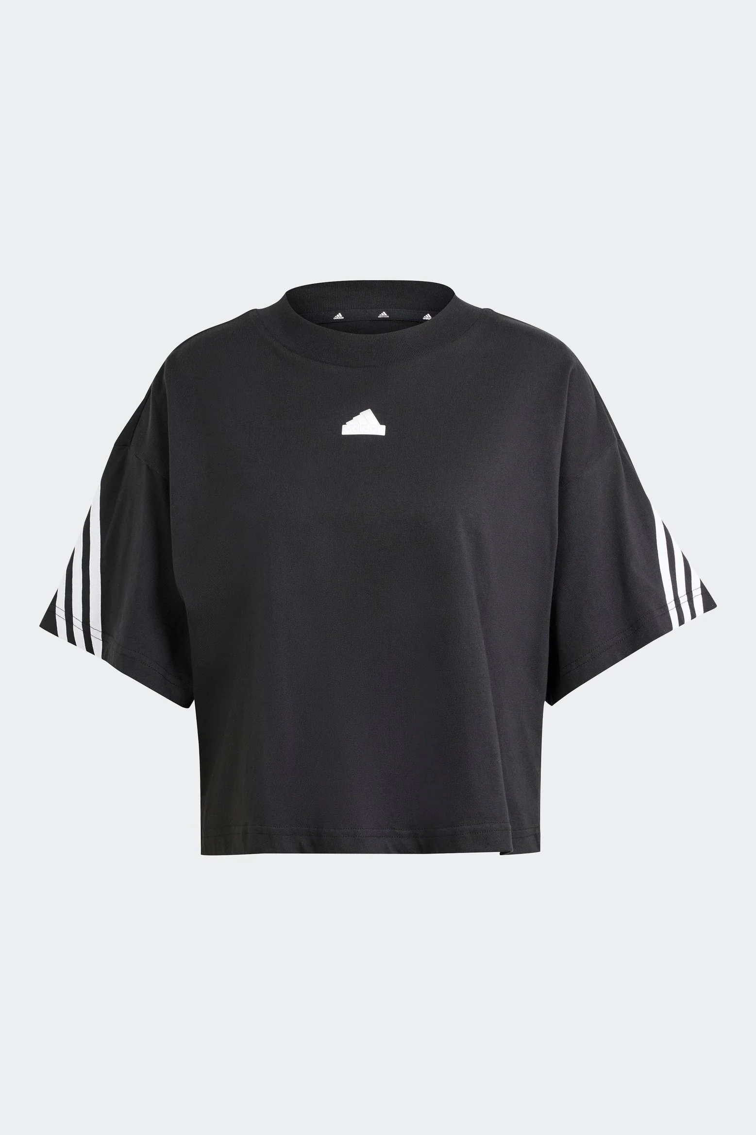 טישירט לנשים FUTURE ICONS 3-STRIPES בצבע שחור - Image 4